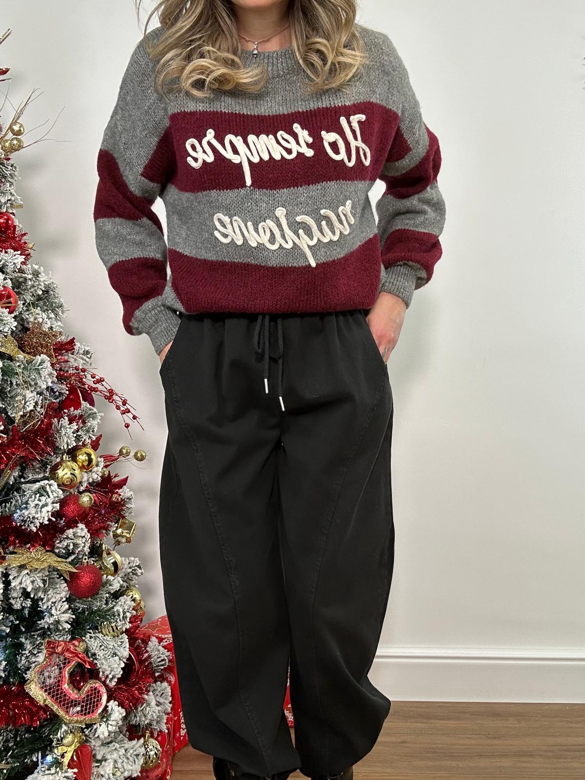 Mar66678 Hose - Schwarz