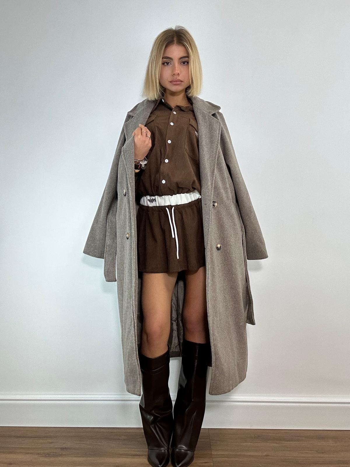 Abito W29225 - Marrone