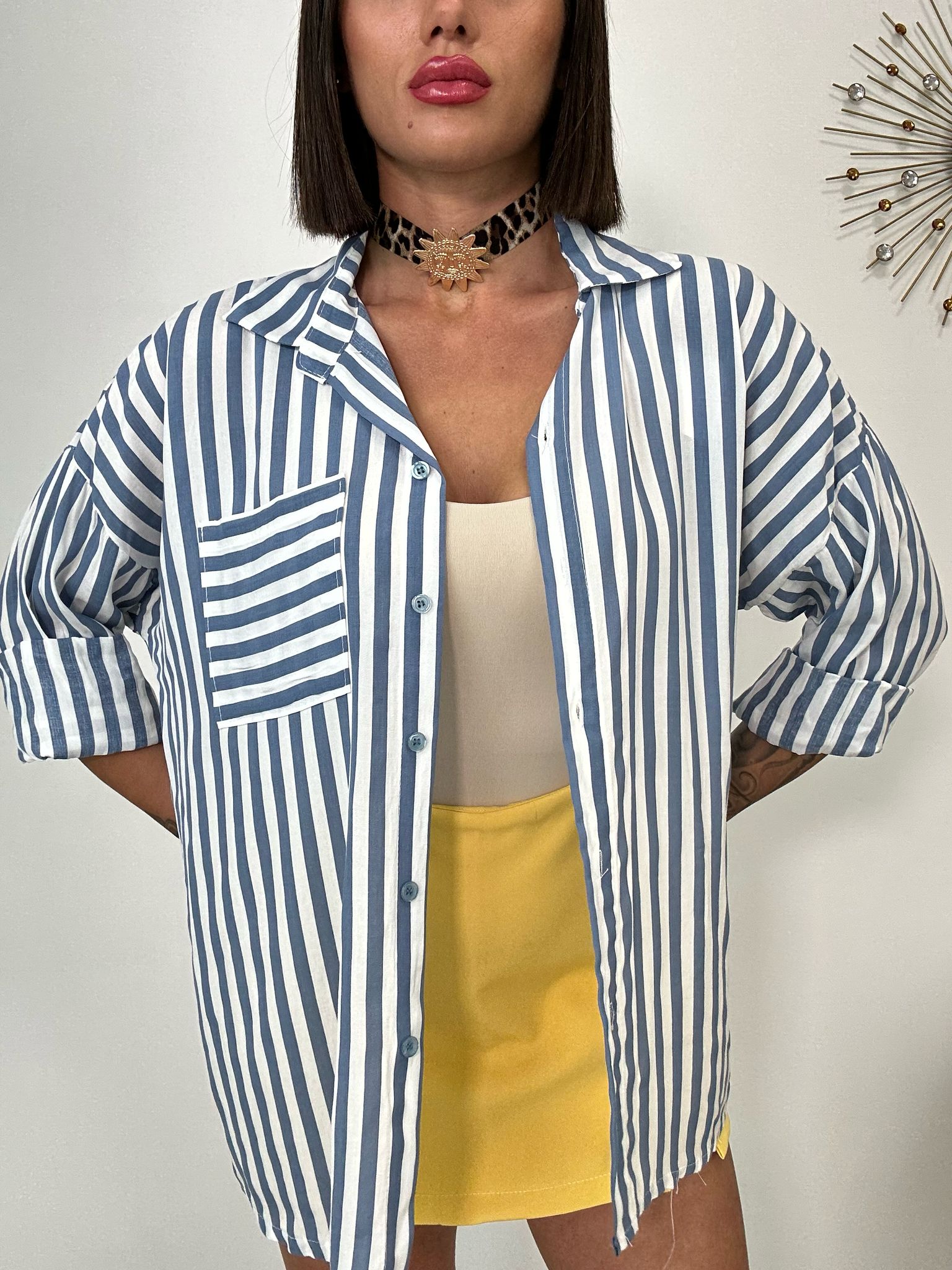 Camicia a righe - Avio