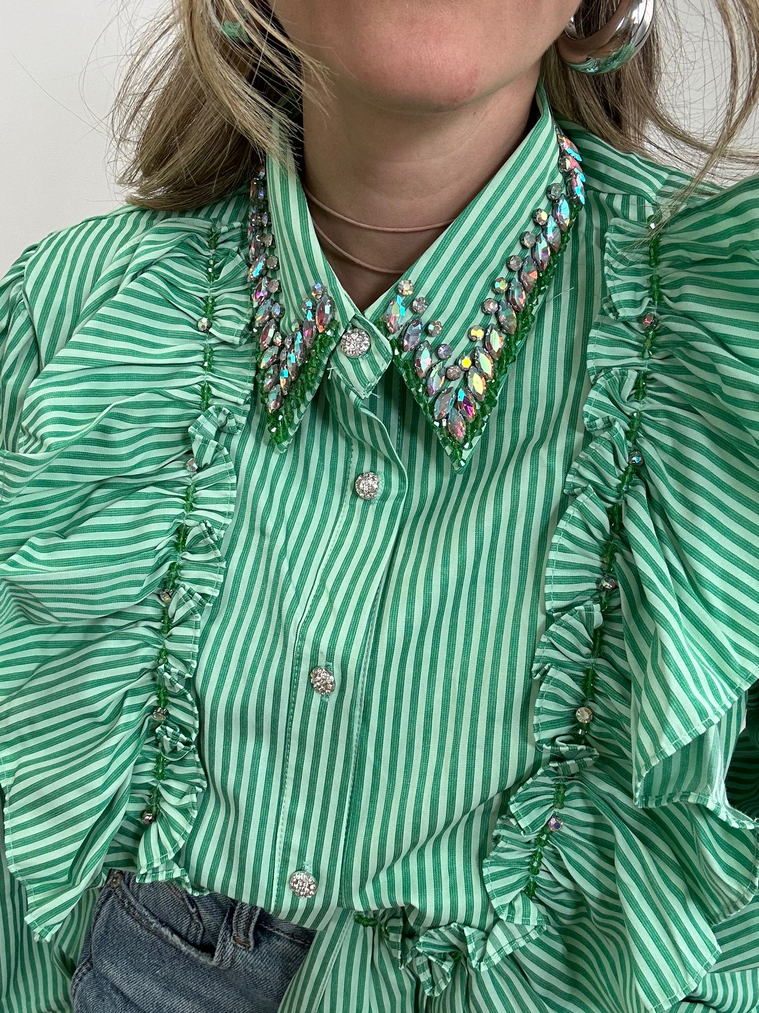 Camicetta W19056 - Verde