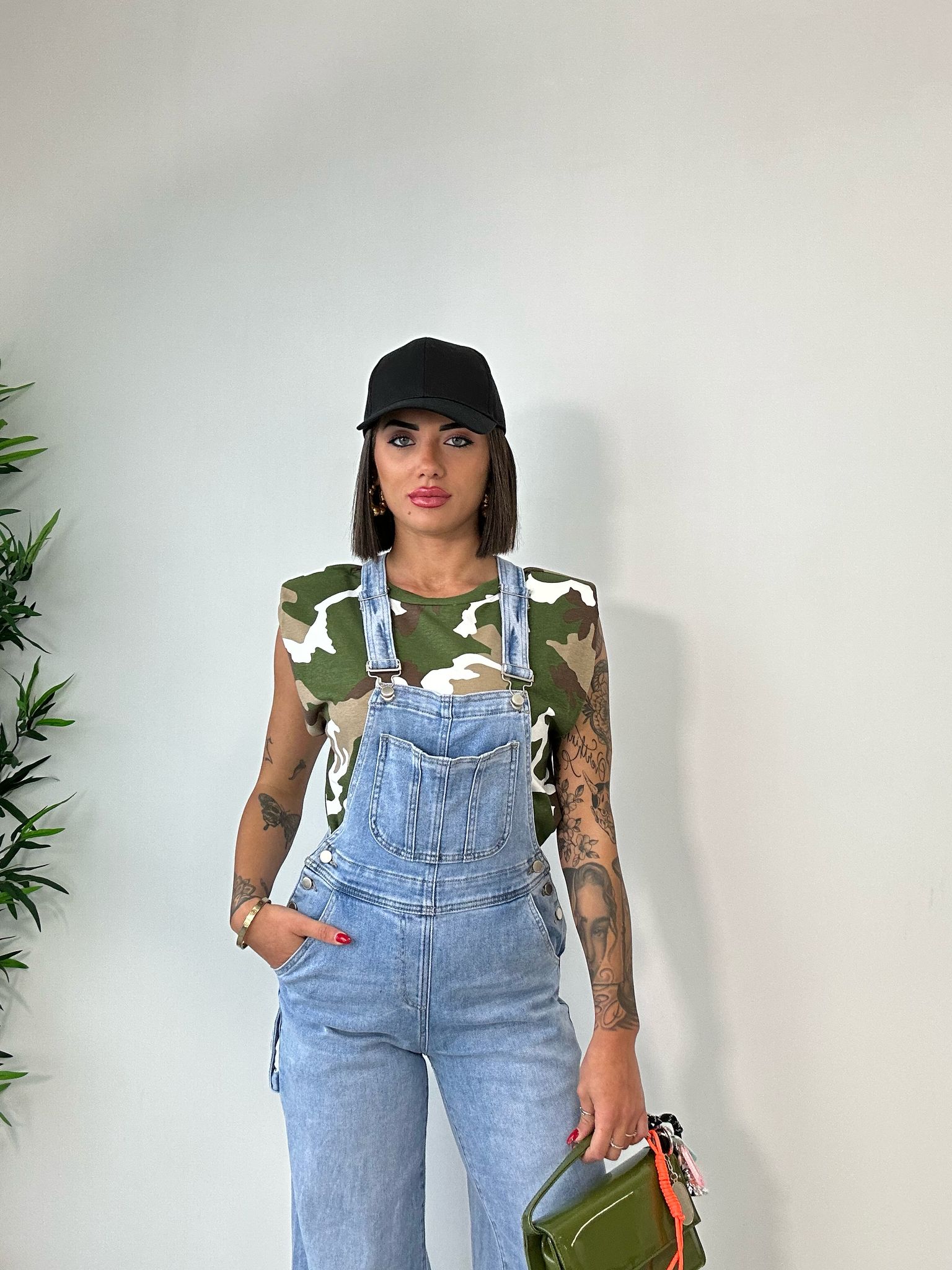 Salopette Denim - Lavaggio Chiaro