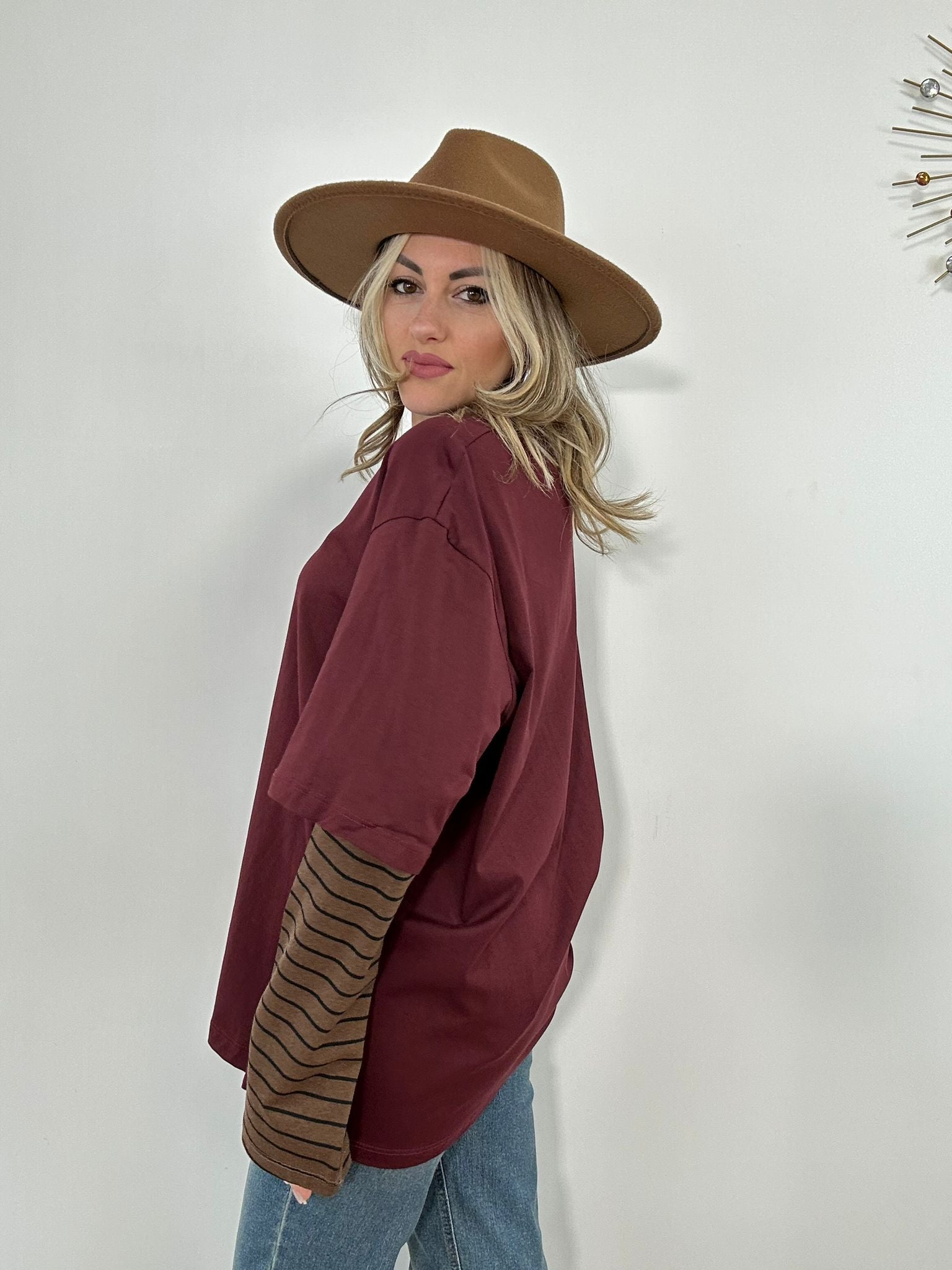 Maglia 2663 - Bordeaux