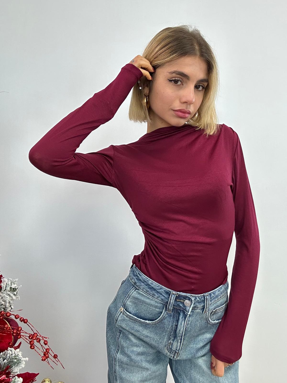 Maglia 5486 - Bordeaux