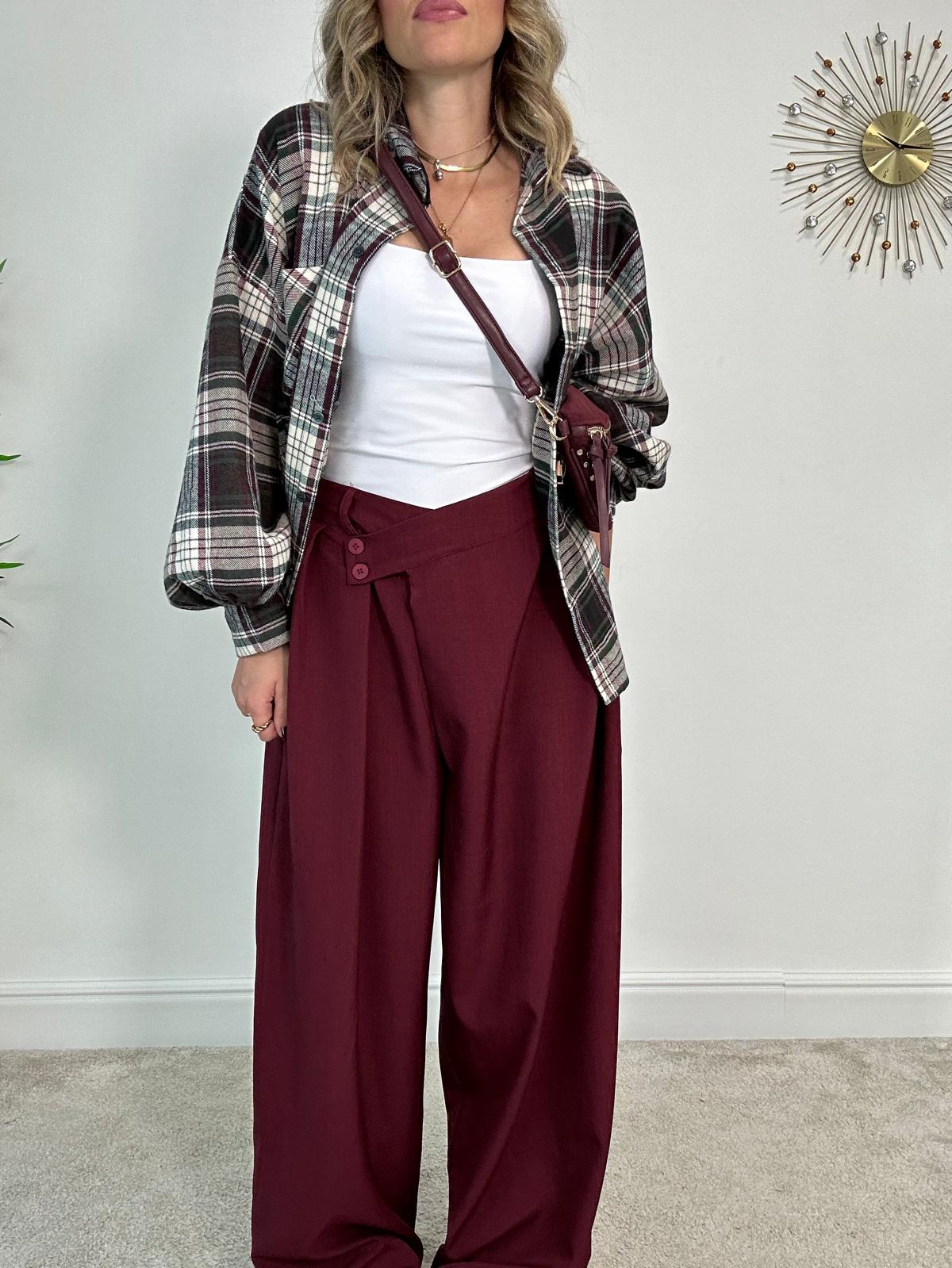 Pantalone 18172 - Bordeaux