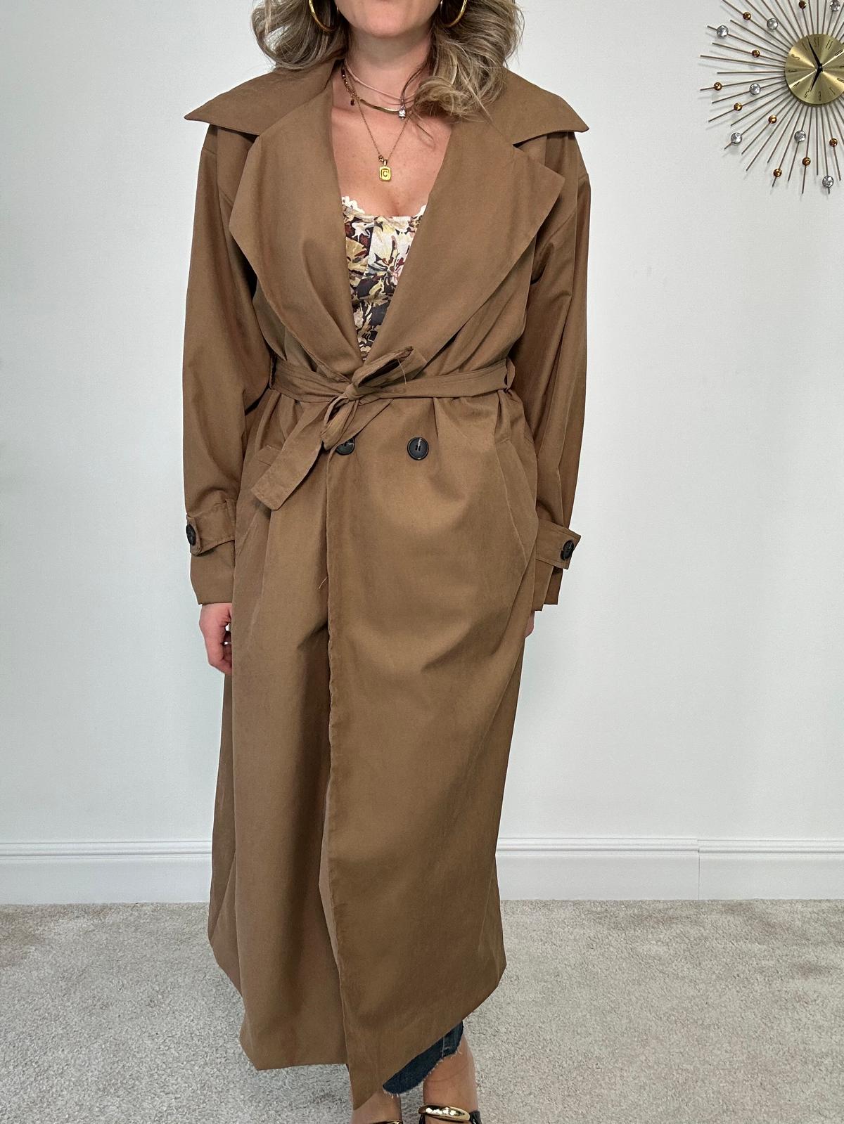 Trench M10868 - Beige