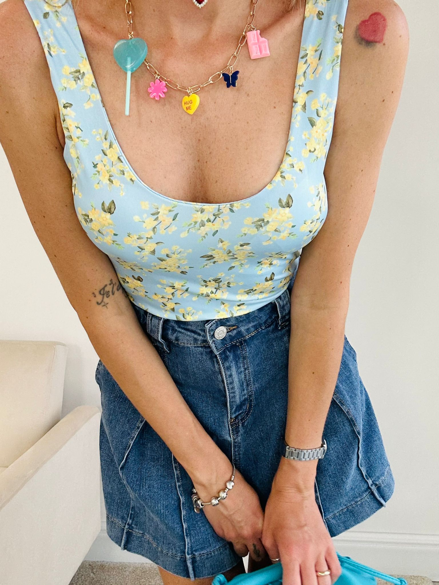 Collier double brin Hug Me