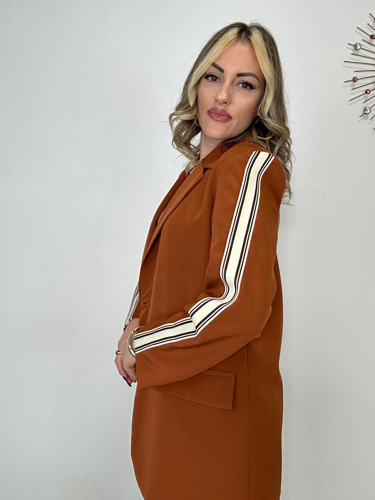 Tailleur M10180 (Blazer + Pantalone) Arancione