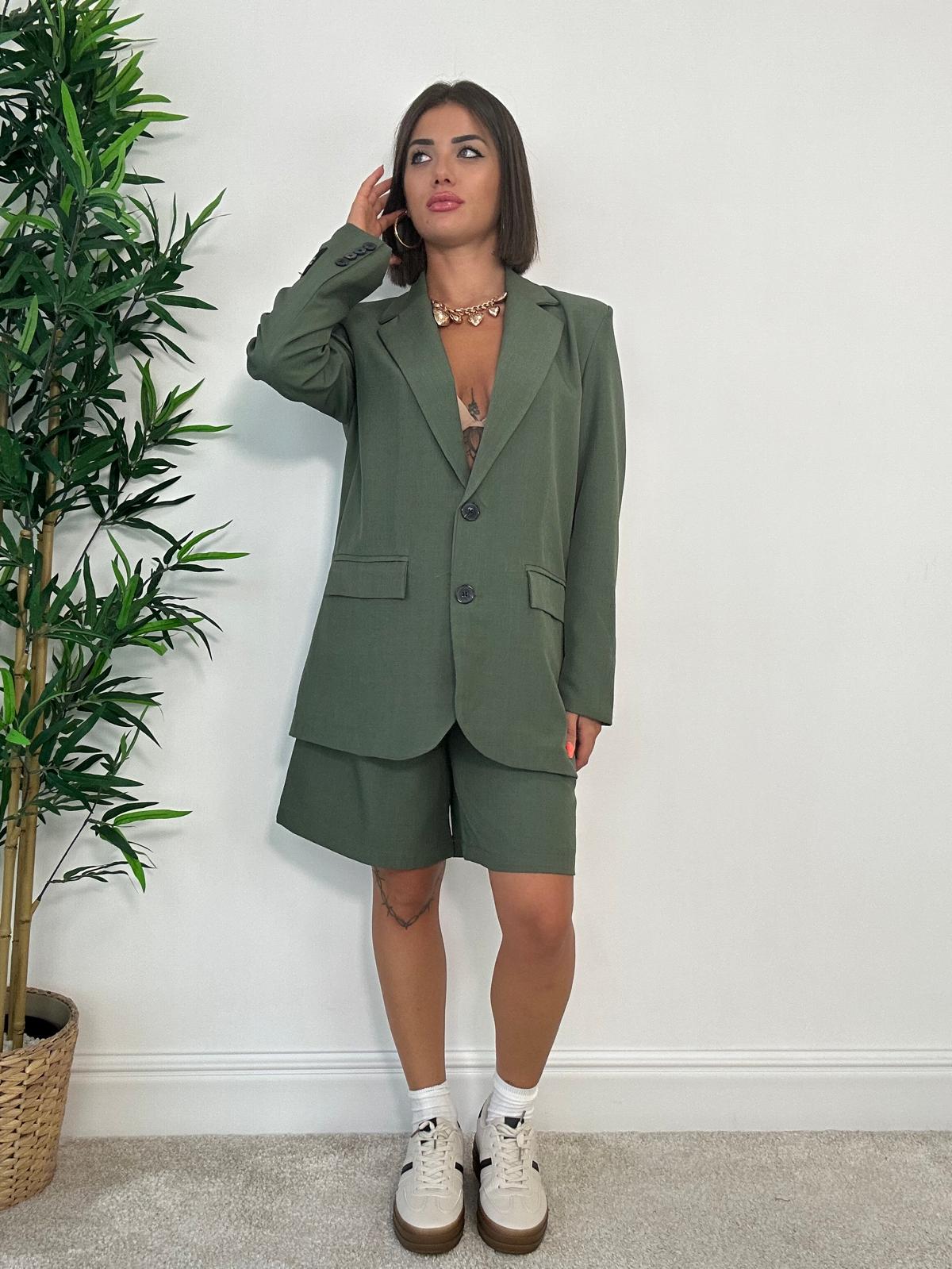 Coordinato Cordoba (Blazer + Bermuda) Verde