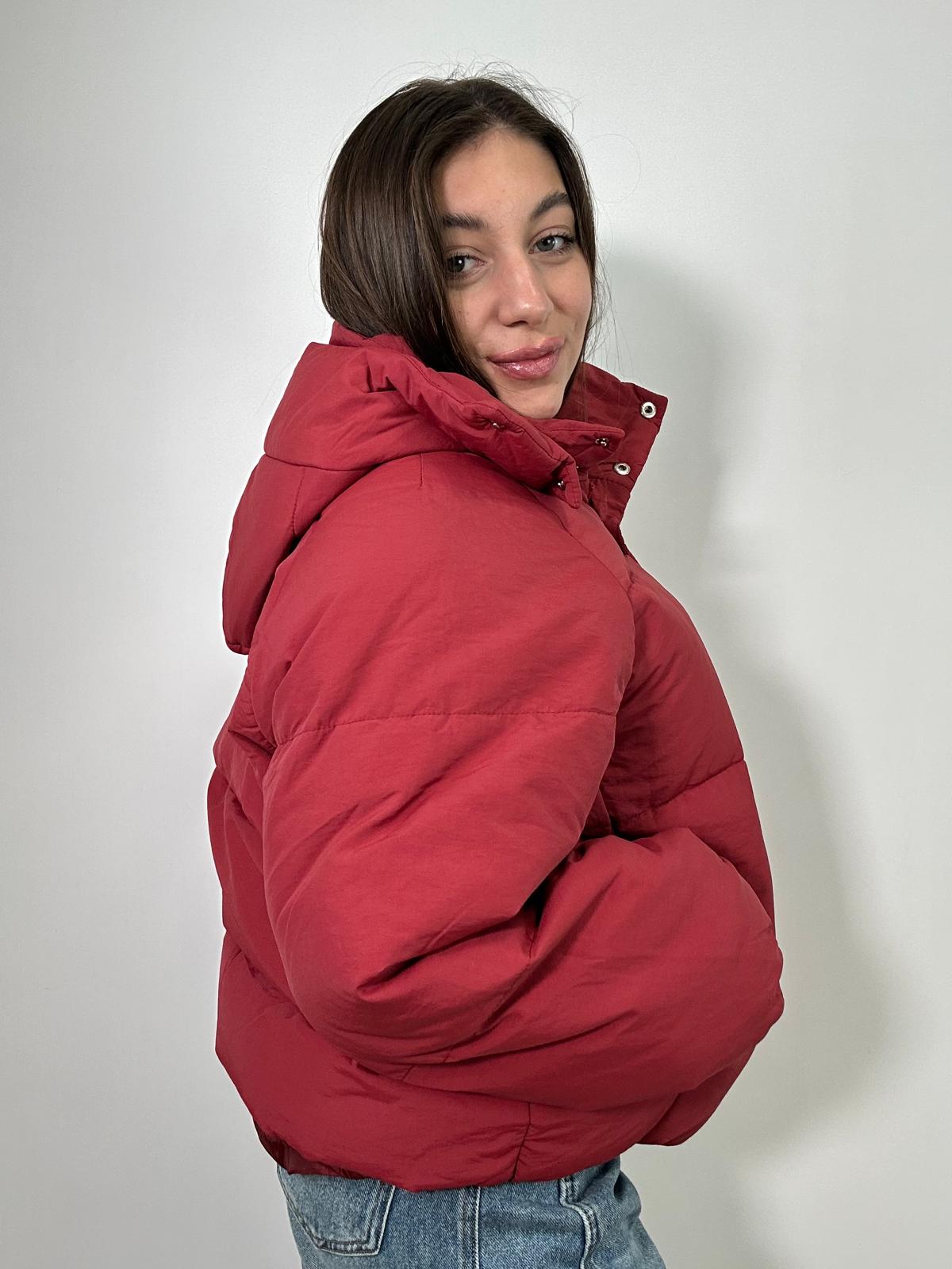 Giubbotto Bomber ALG1003 - Rosso Scuro