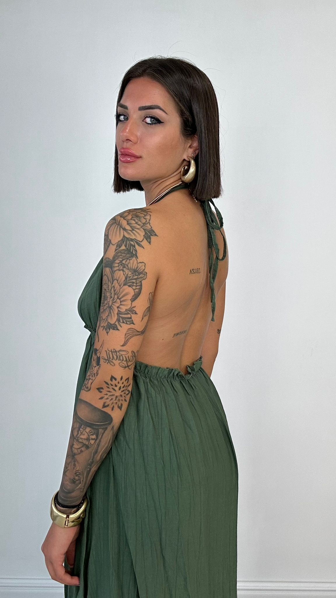 Abito Corinne - Verde Militare