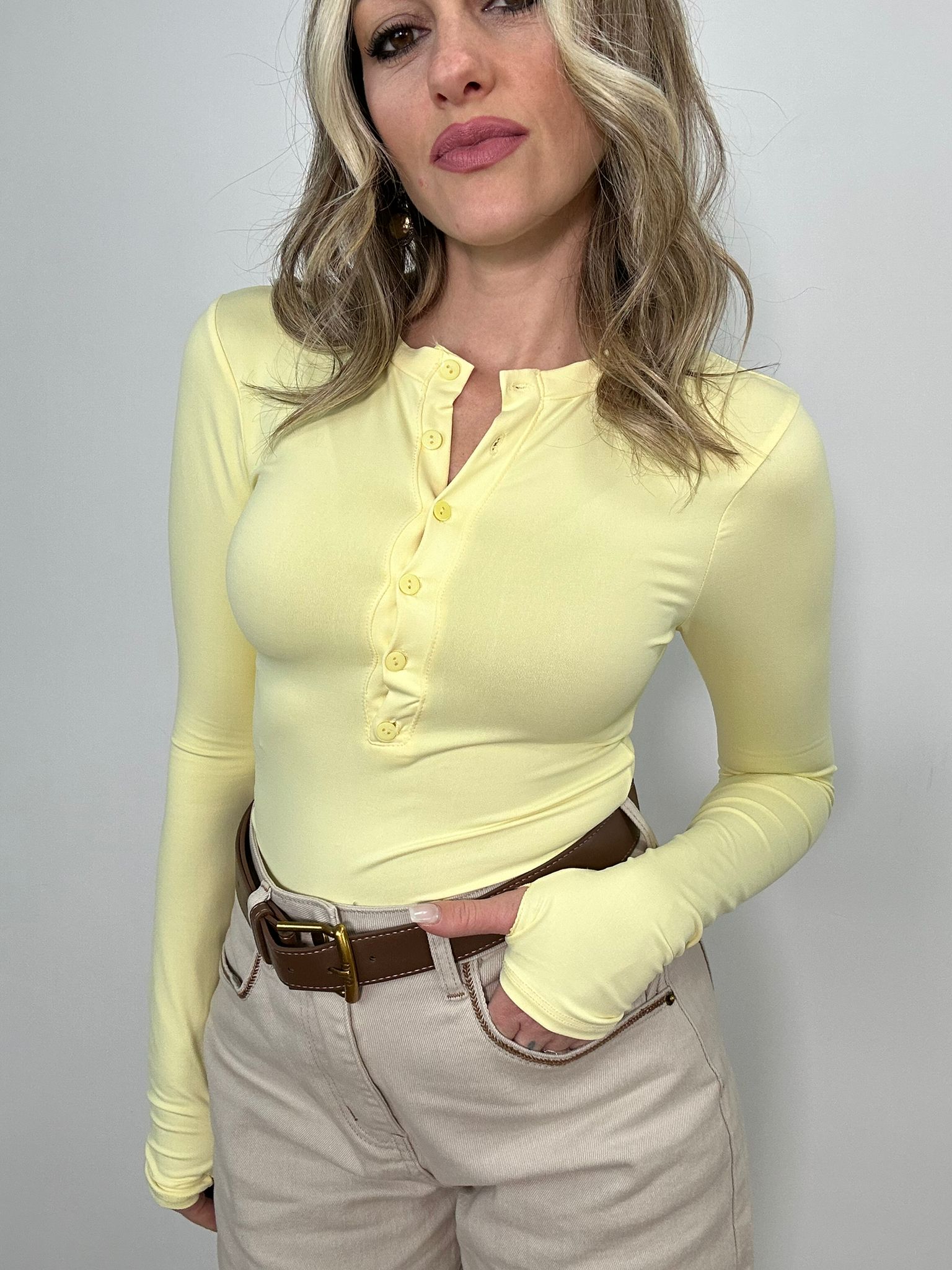 Maglia 144741 - Giallo