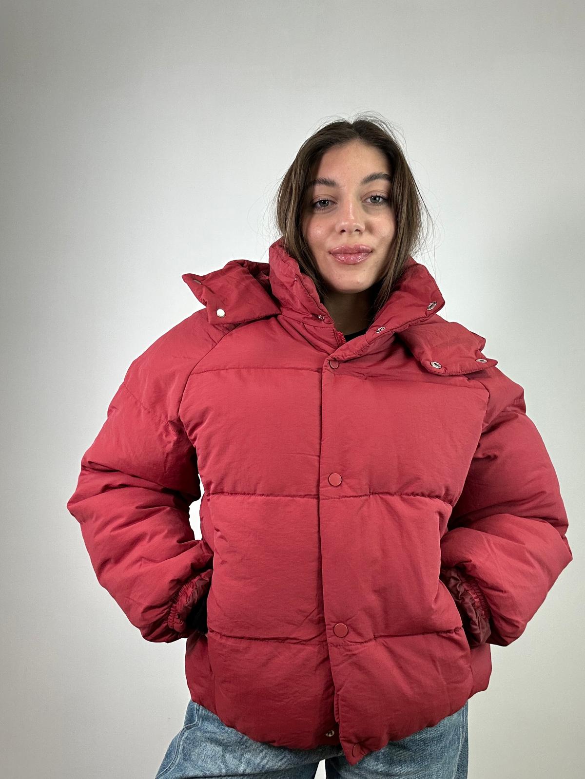 Giubbotto Bomber ALG1003 - Rosso Scuro