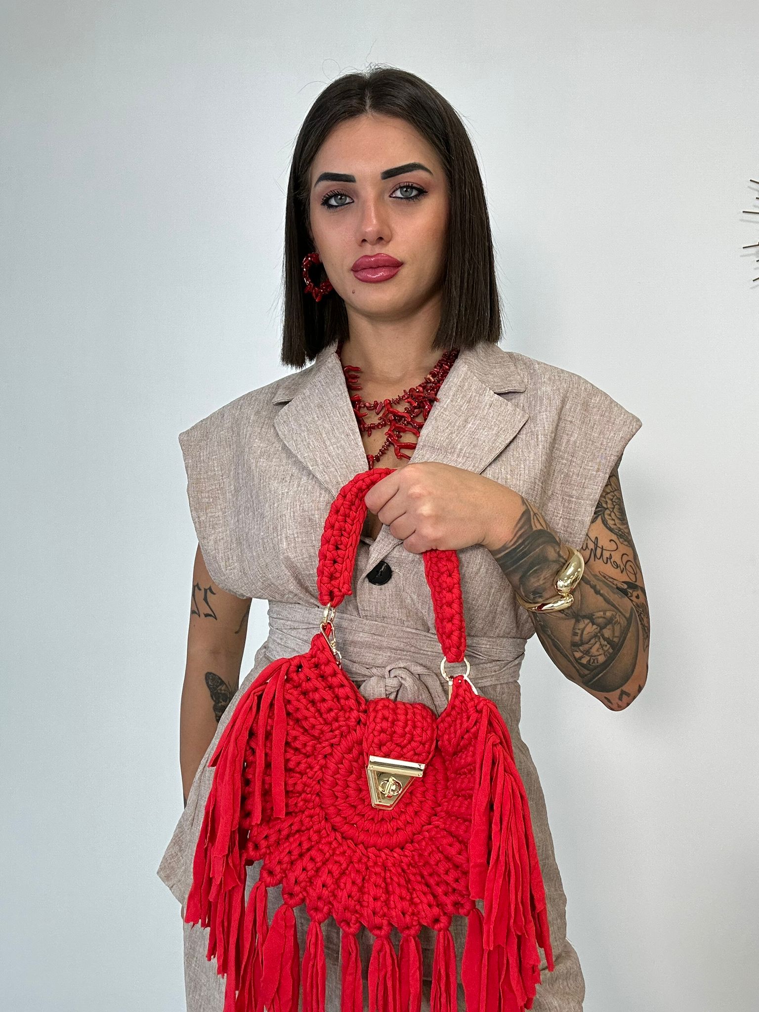 Nancy Tasche - Rot