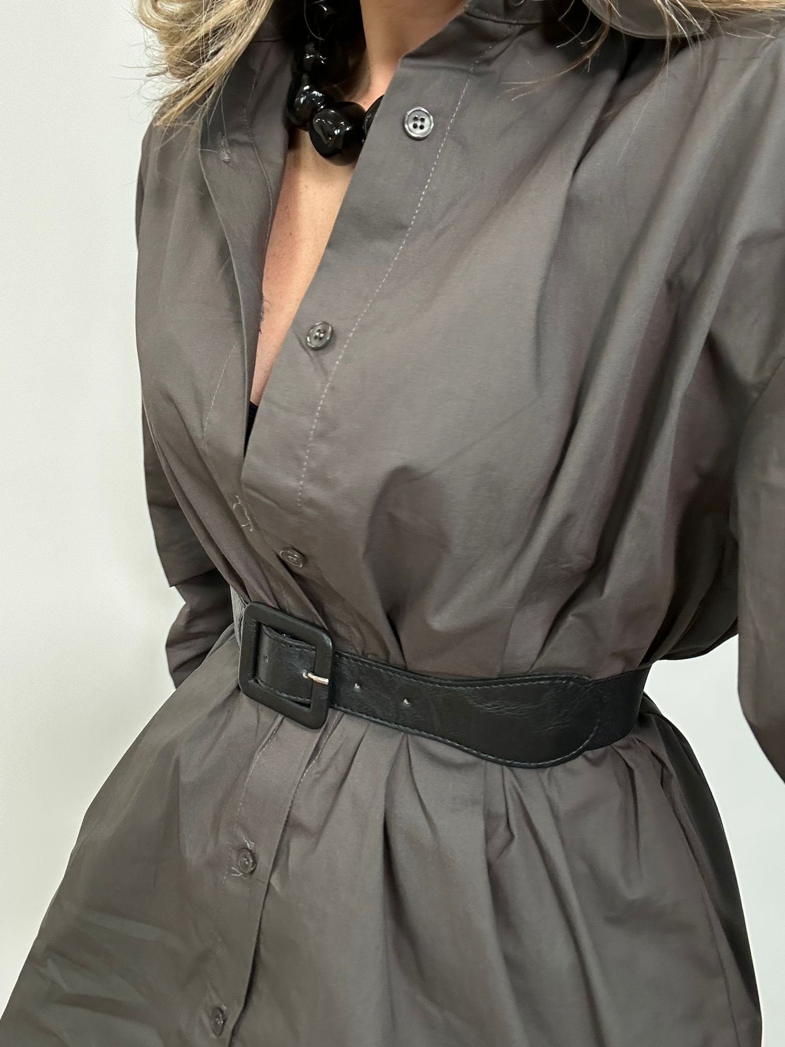 Ceinture avec taille élastique - Violet