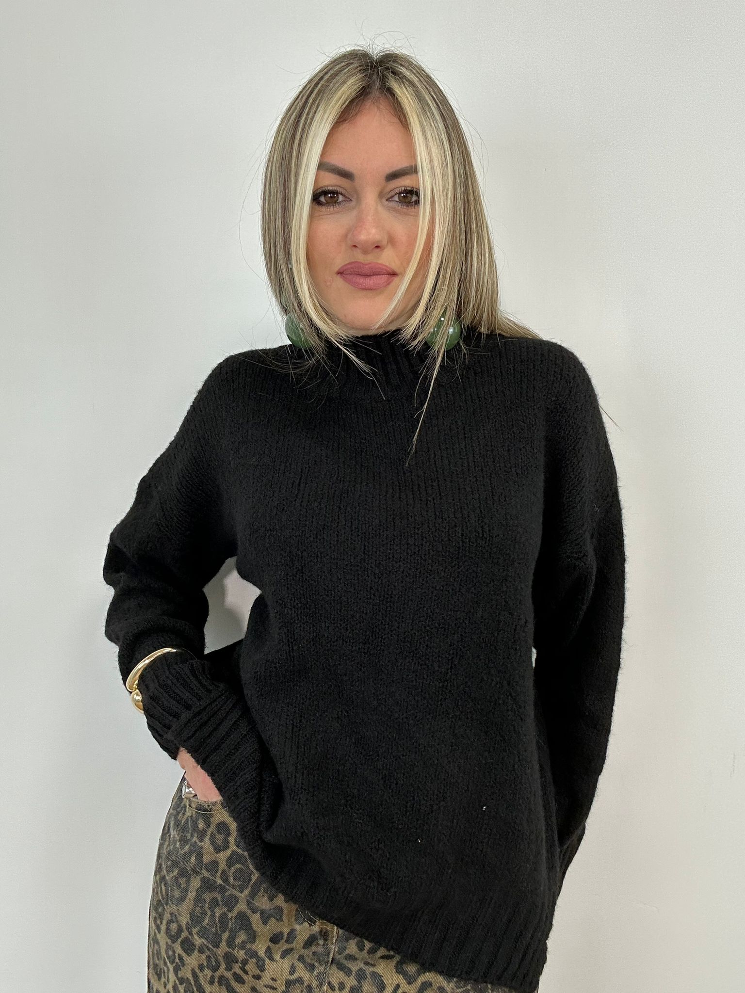 Maglione A2516 - Nero