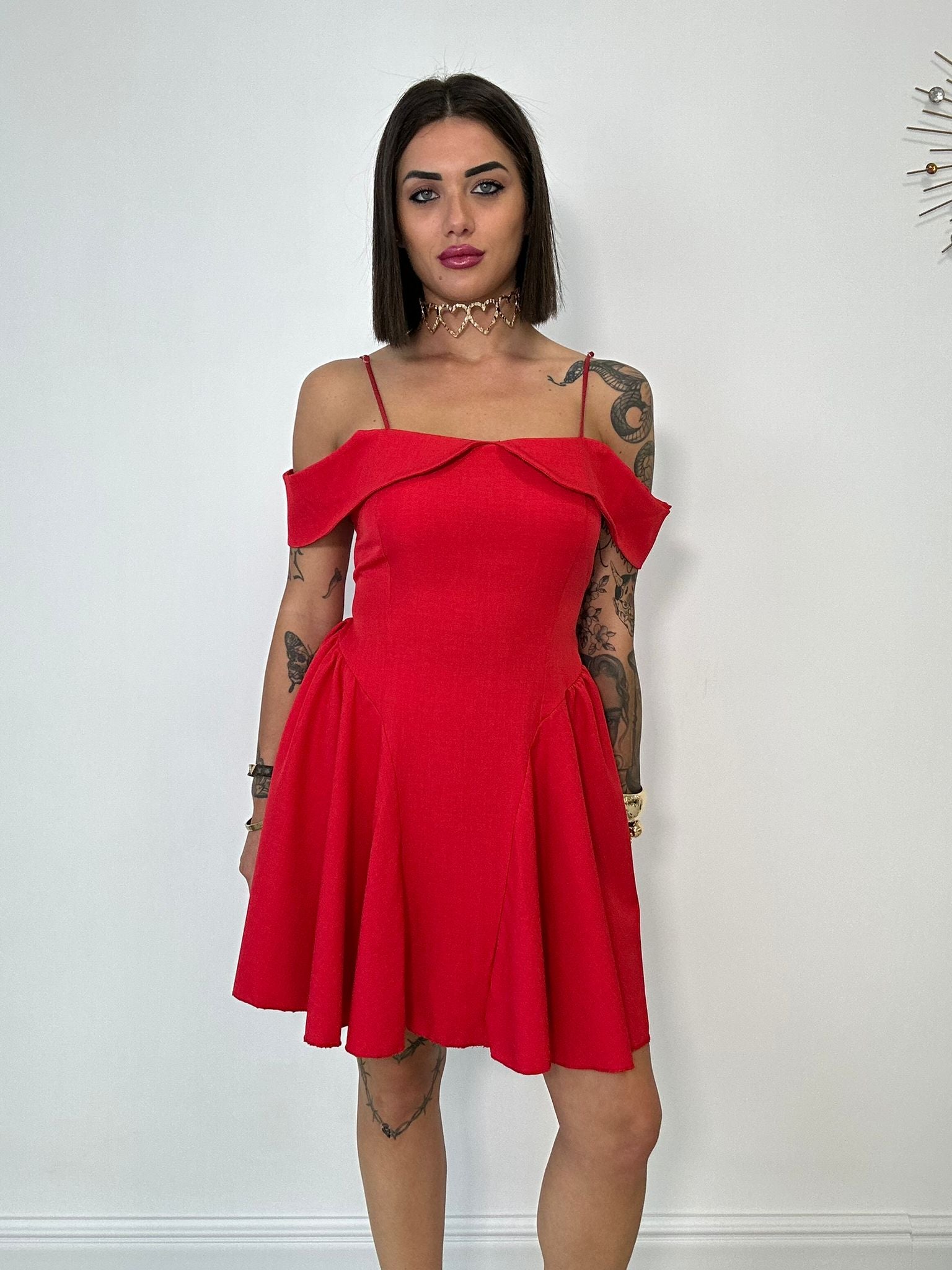 Abito Capri - Rosso