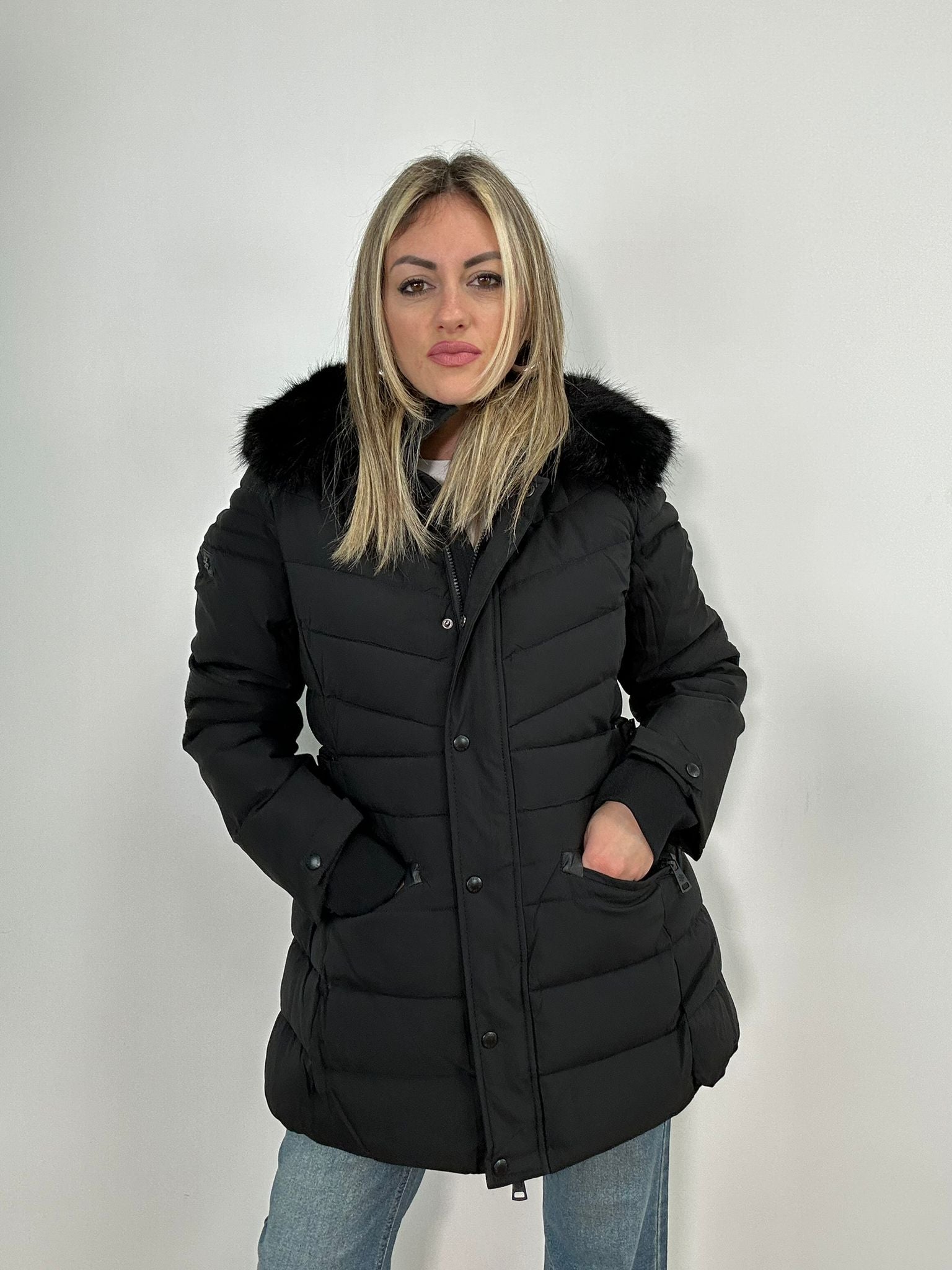 Lily Daunenjacke - Schwarz