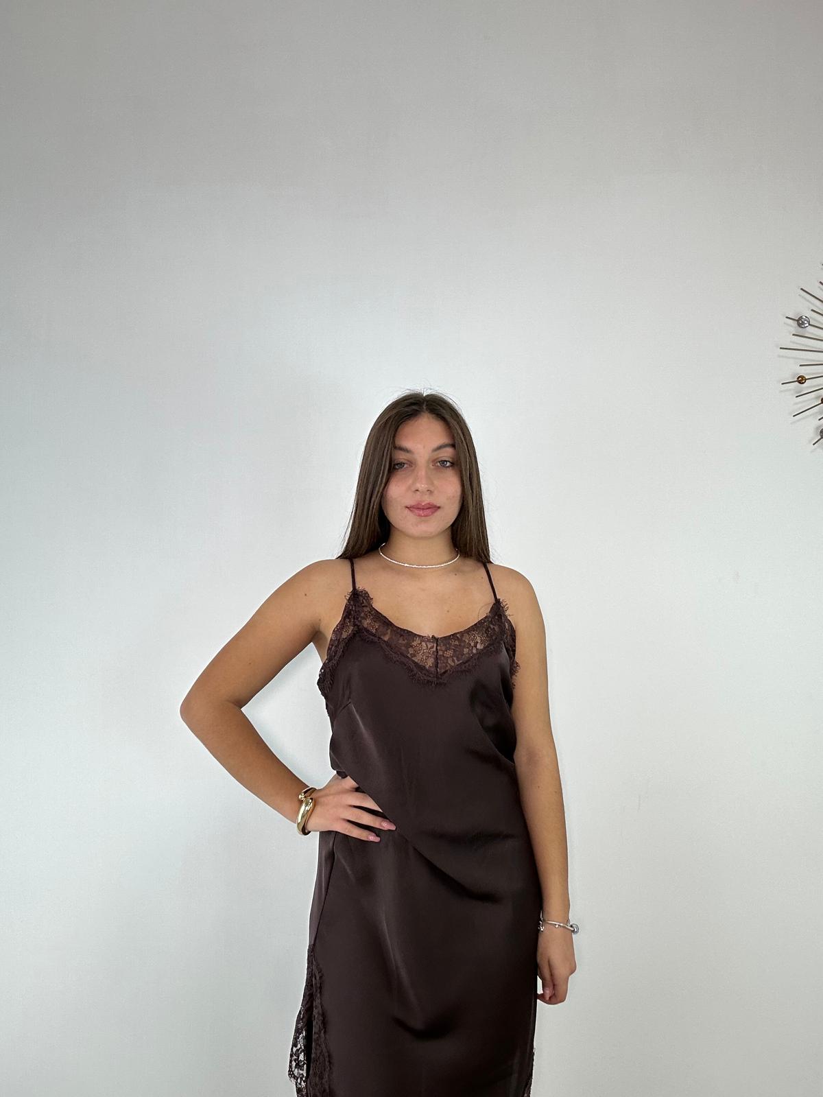 Abito 7895 - Marrone