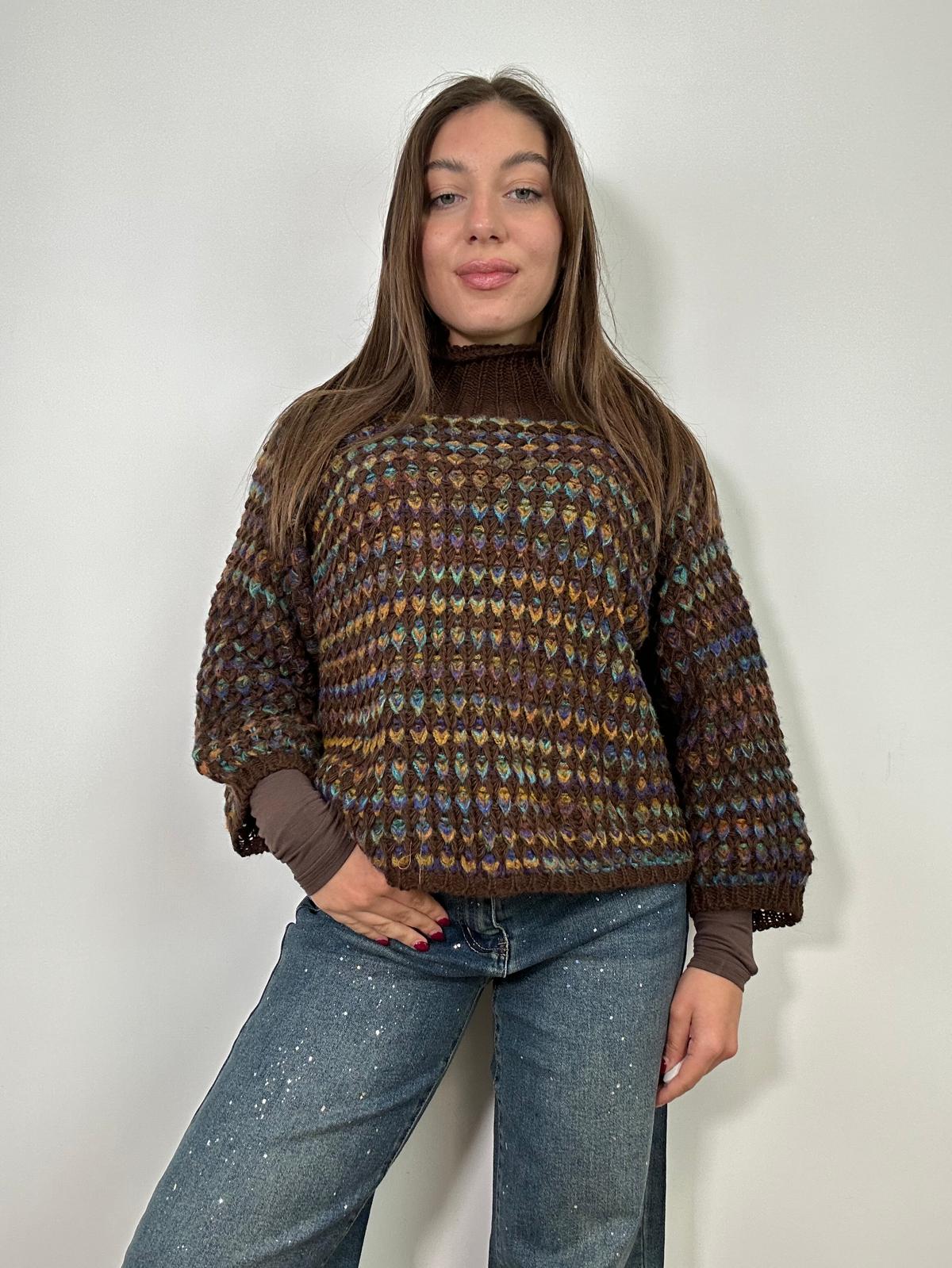 Maglione 137 - Fondo Marrone