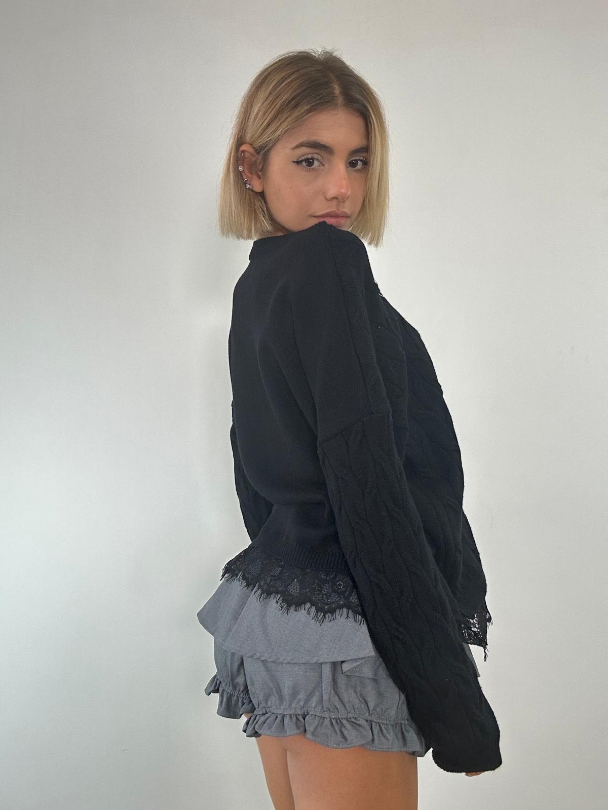 Maglione 25895 - Nero