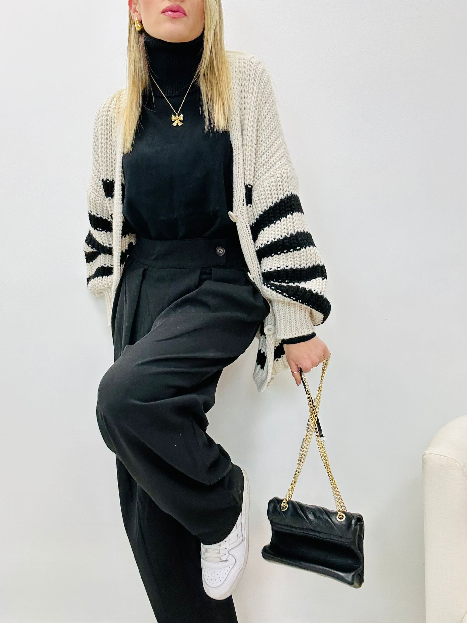 Pantalone Enna - Nero -