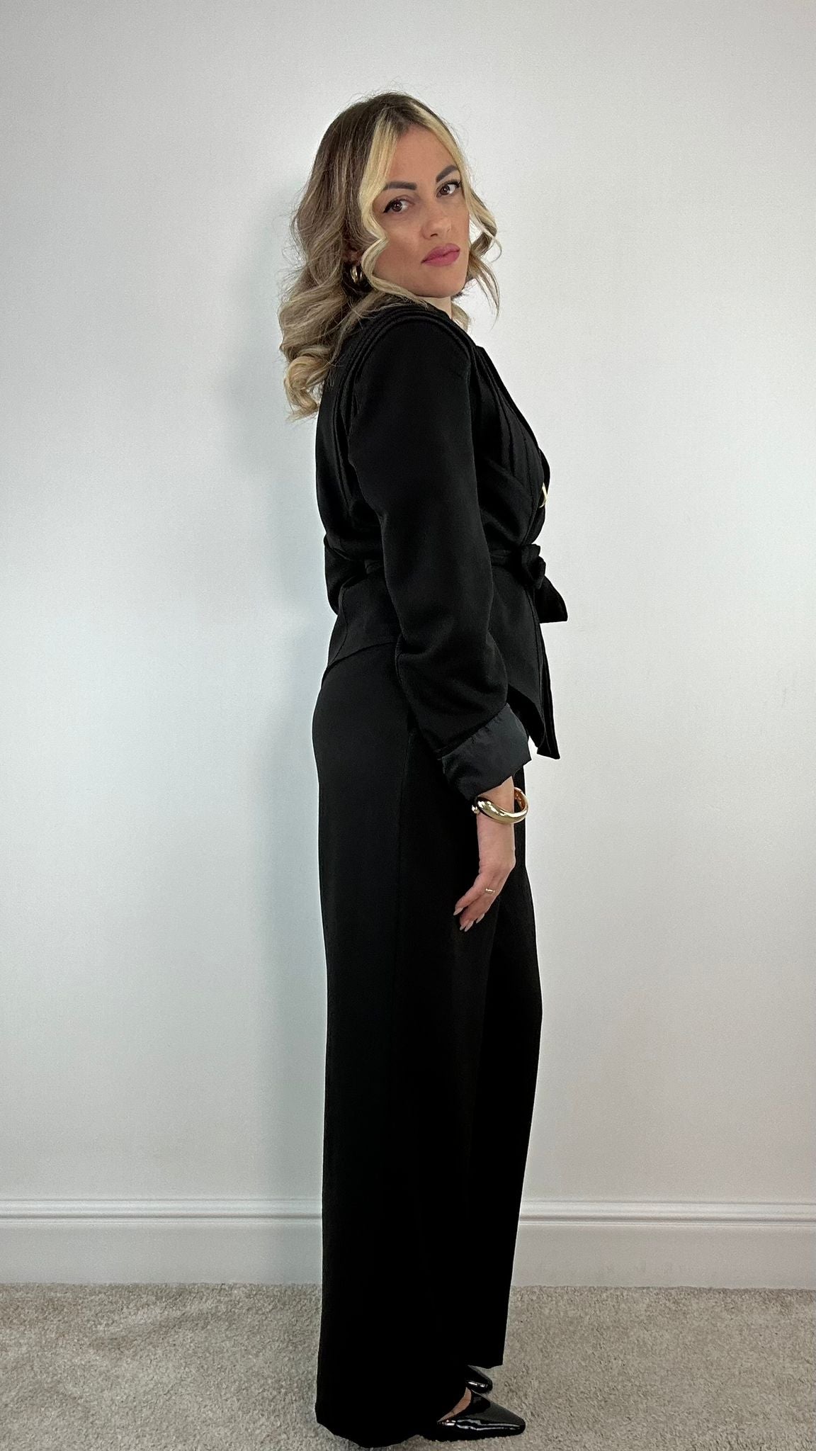 Tailleur Mar66673 (Blazer + Pantalone) Nero