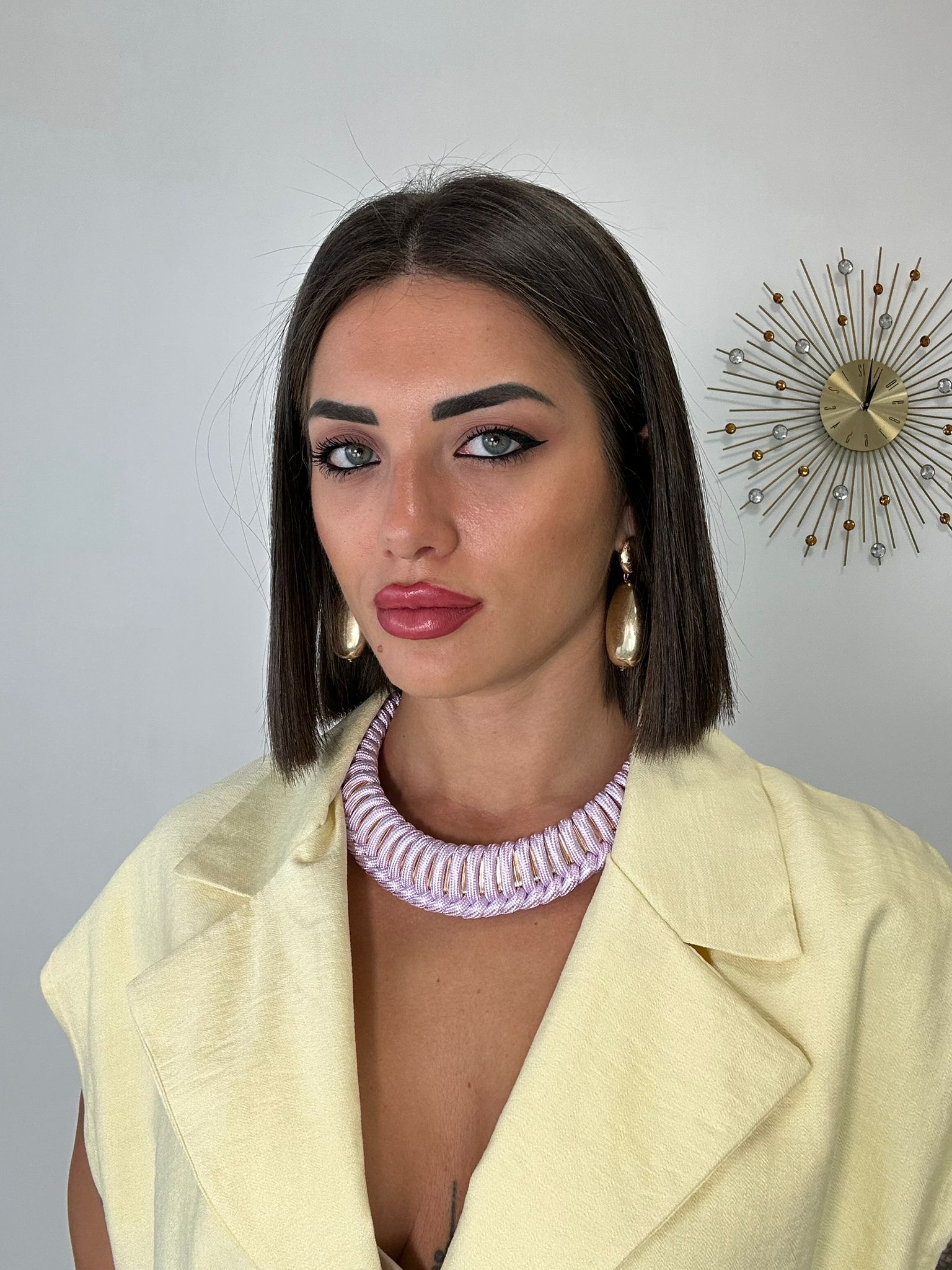 Choker Halskette - Flieder