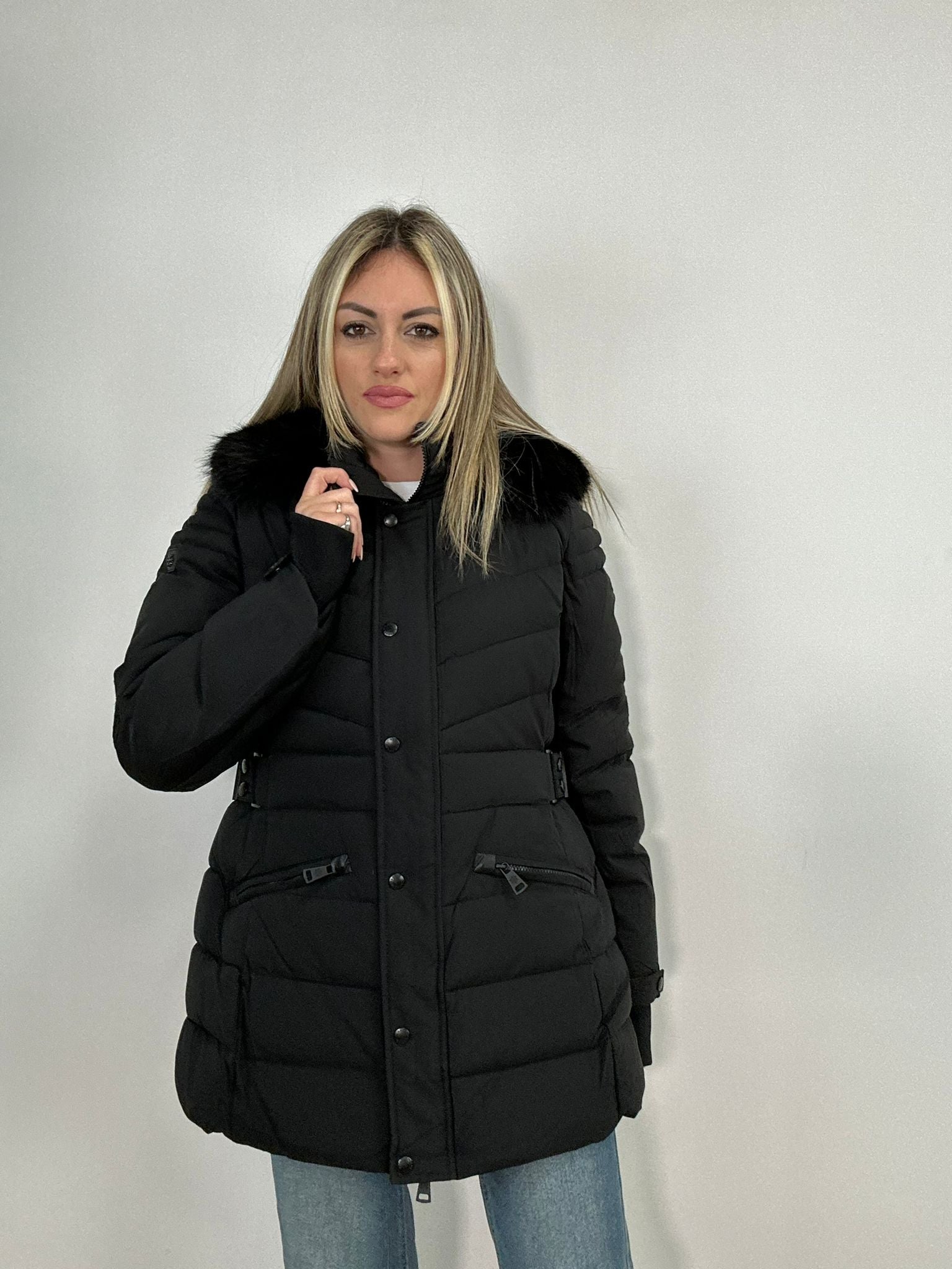 Lily Daunenjacke - Schwarz