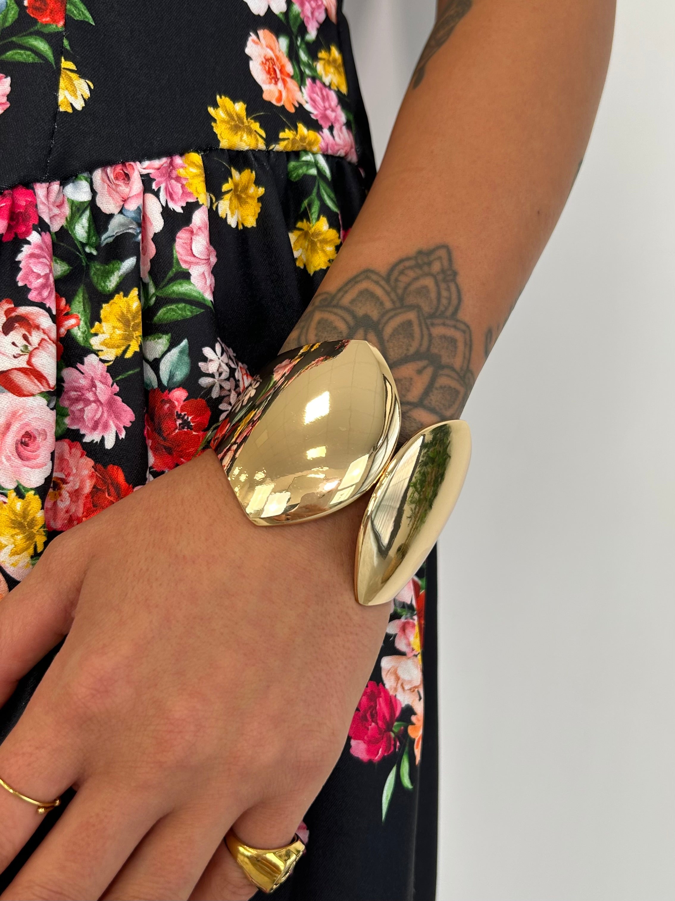 Bracciale con molla - Oro