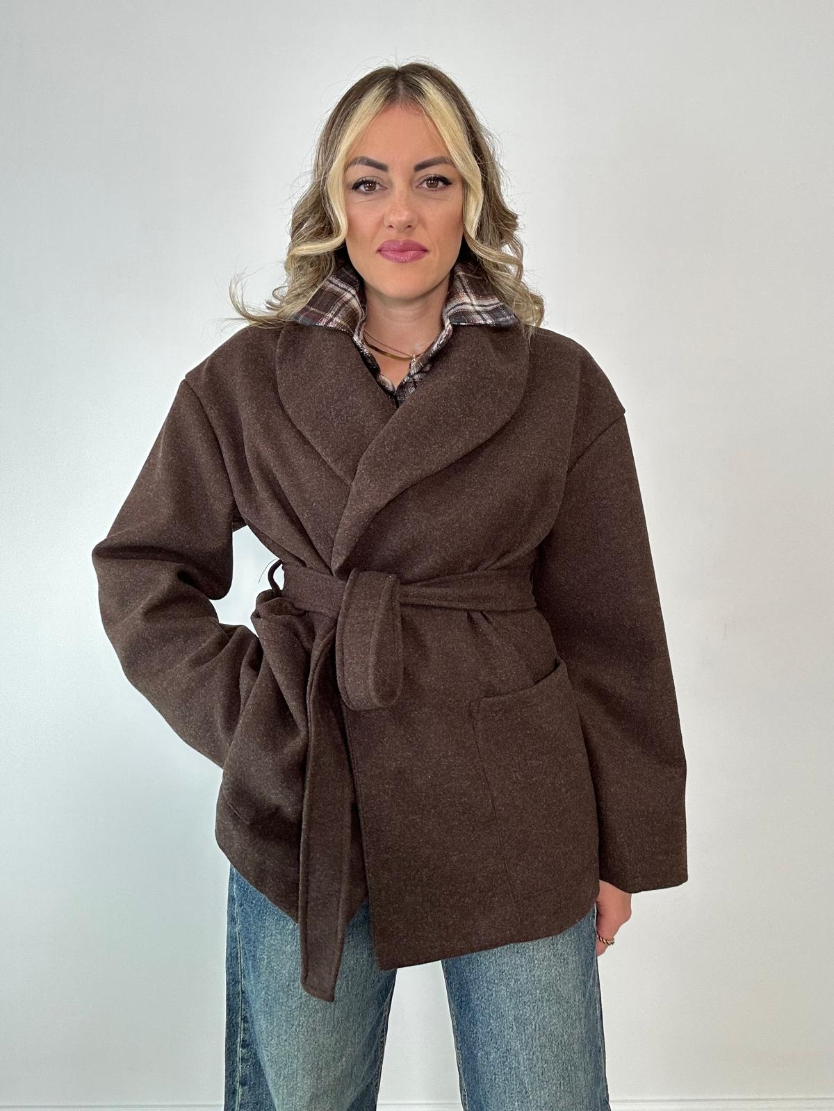 Cappotto M11146 - Marrone