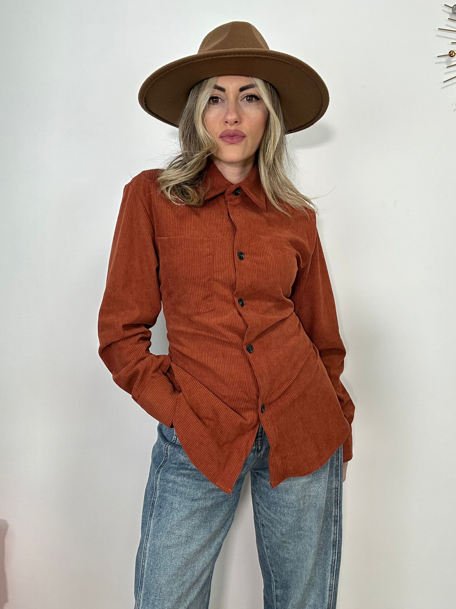 Camicia 6805 - Coccio