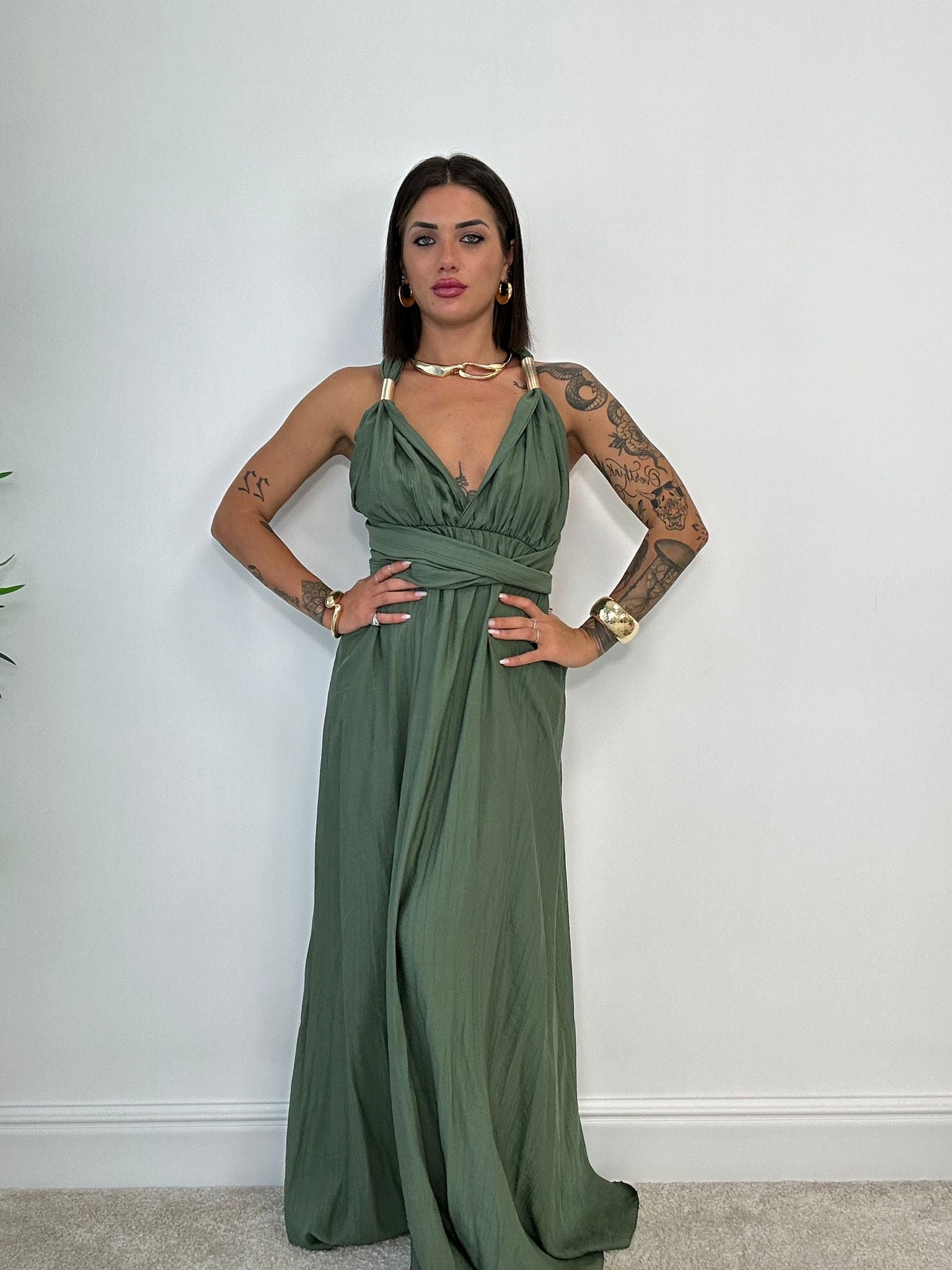 Cleo Kleid - Grün