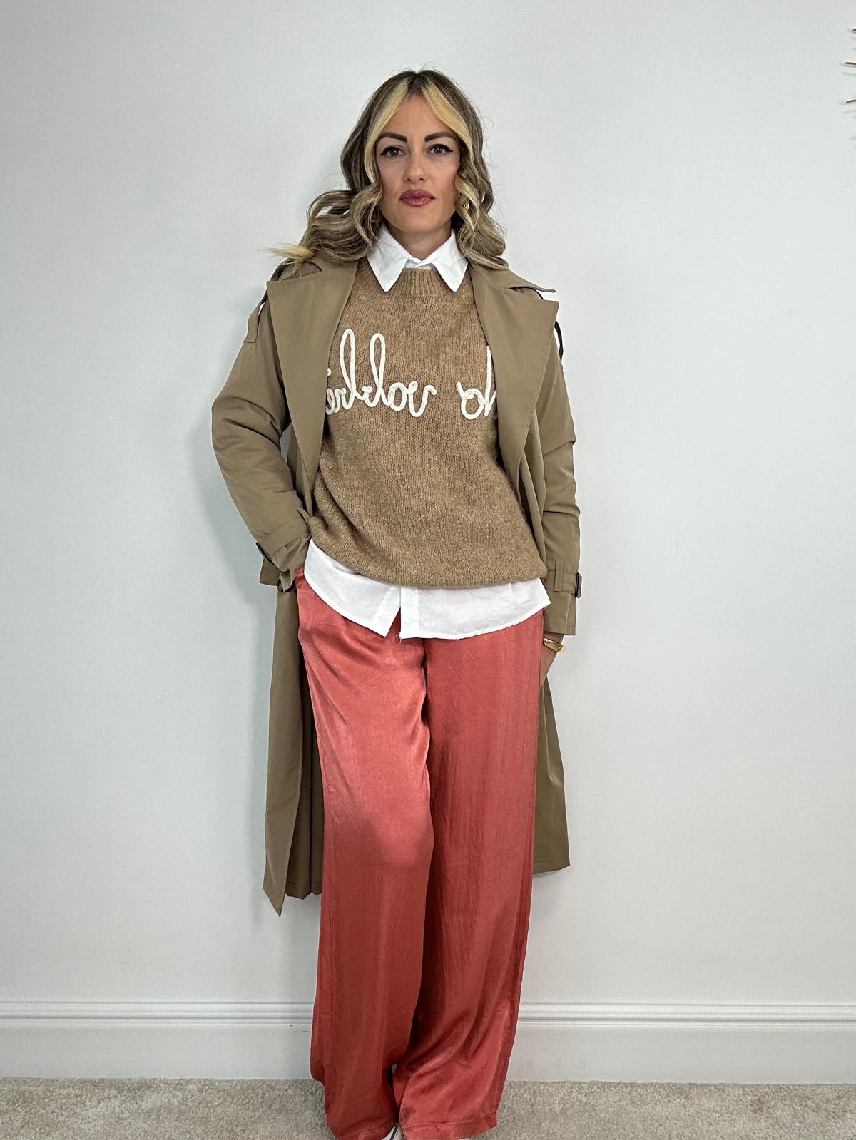 Pantalone Minori - Salmone