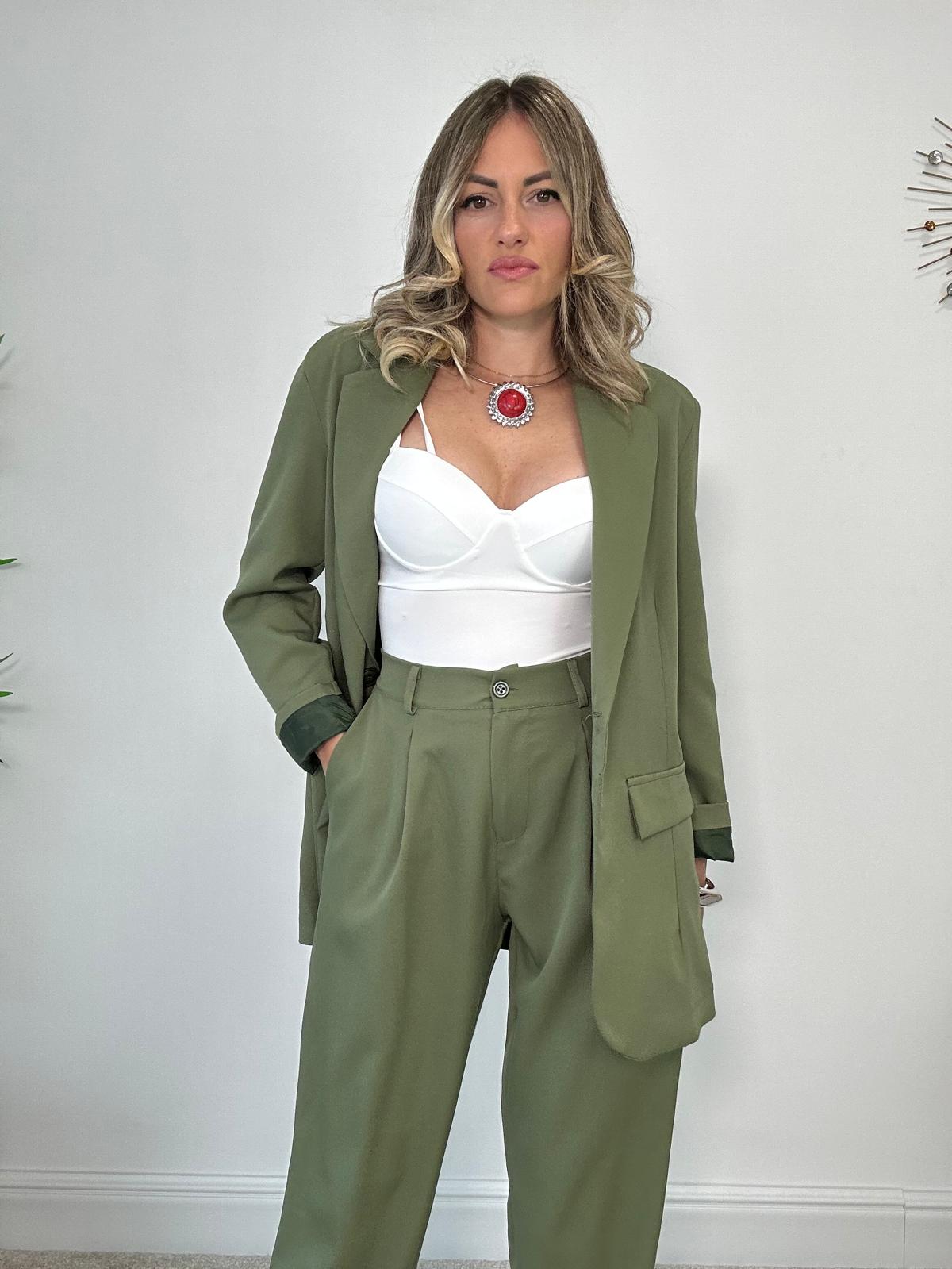 Tailleur Barcellona (Blazer + Pantalone) Verde