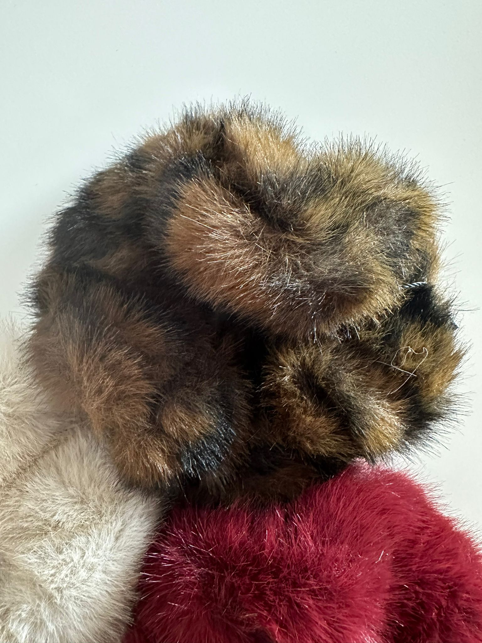 Elastico per capelli in peluche - Vari colori