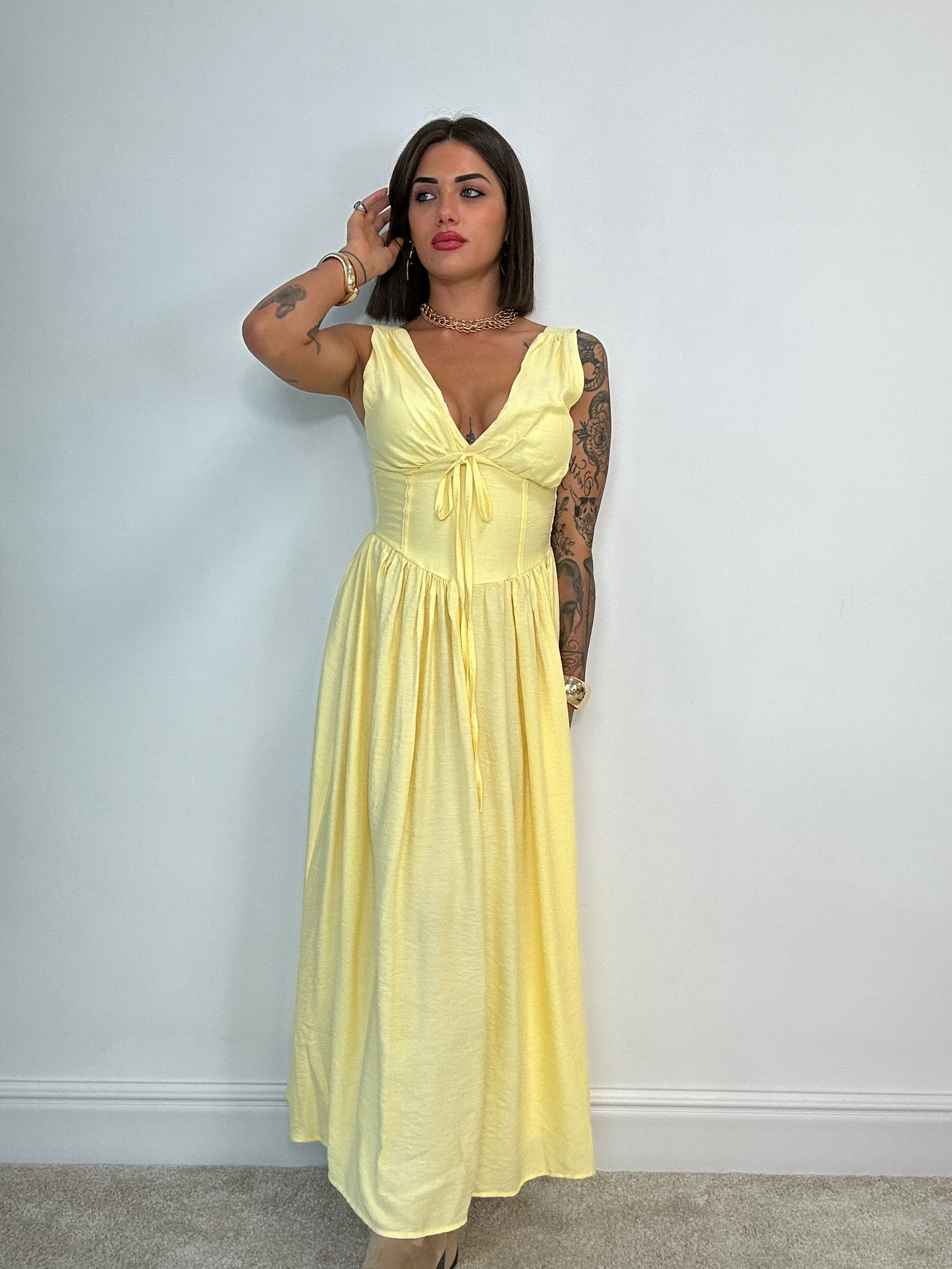 Abito Greta - Giallo