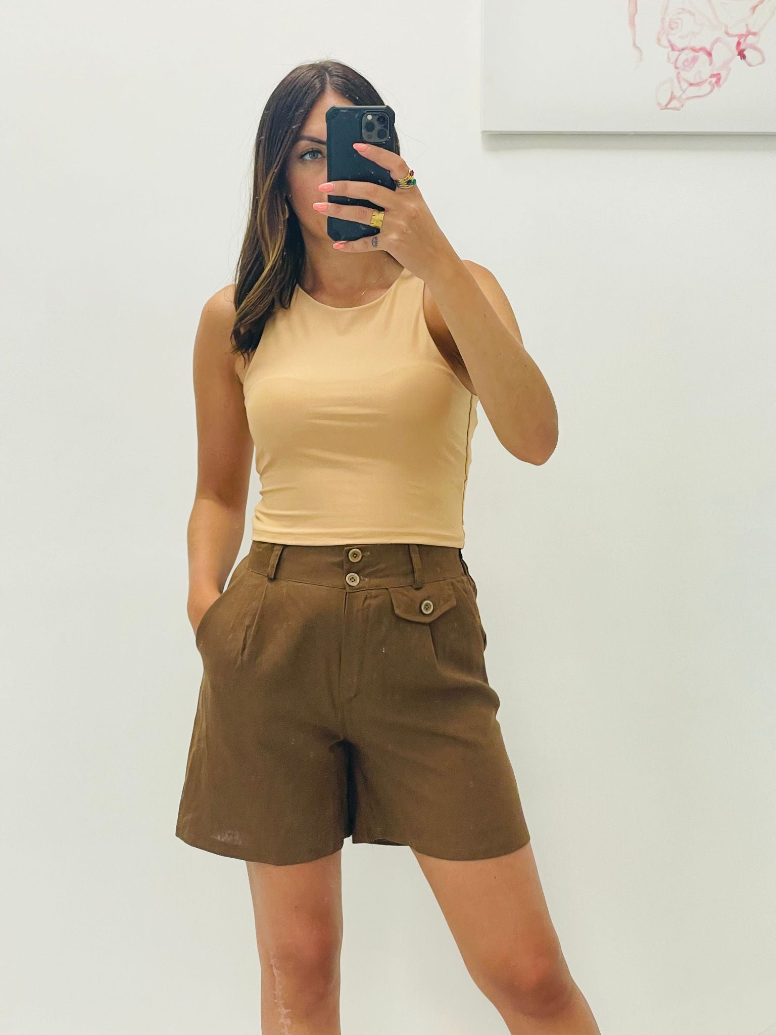 Pantaloncino di Lino - Vari Colori - FR3166