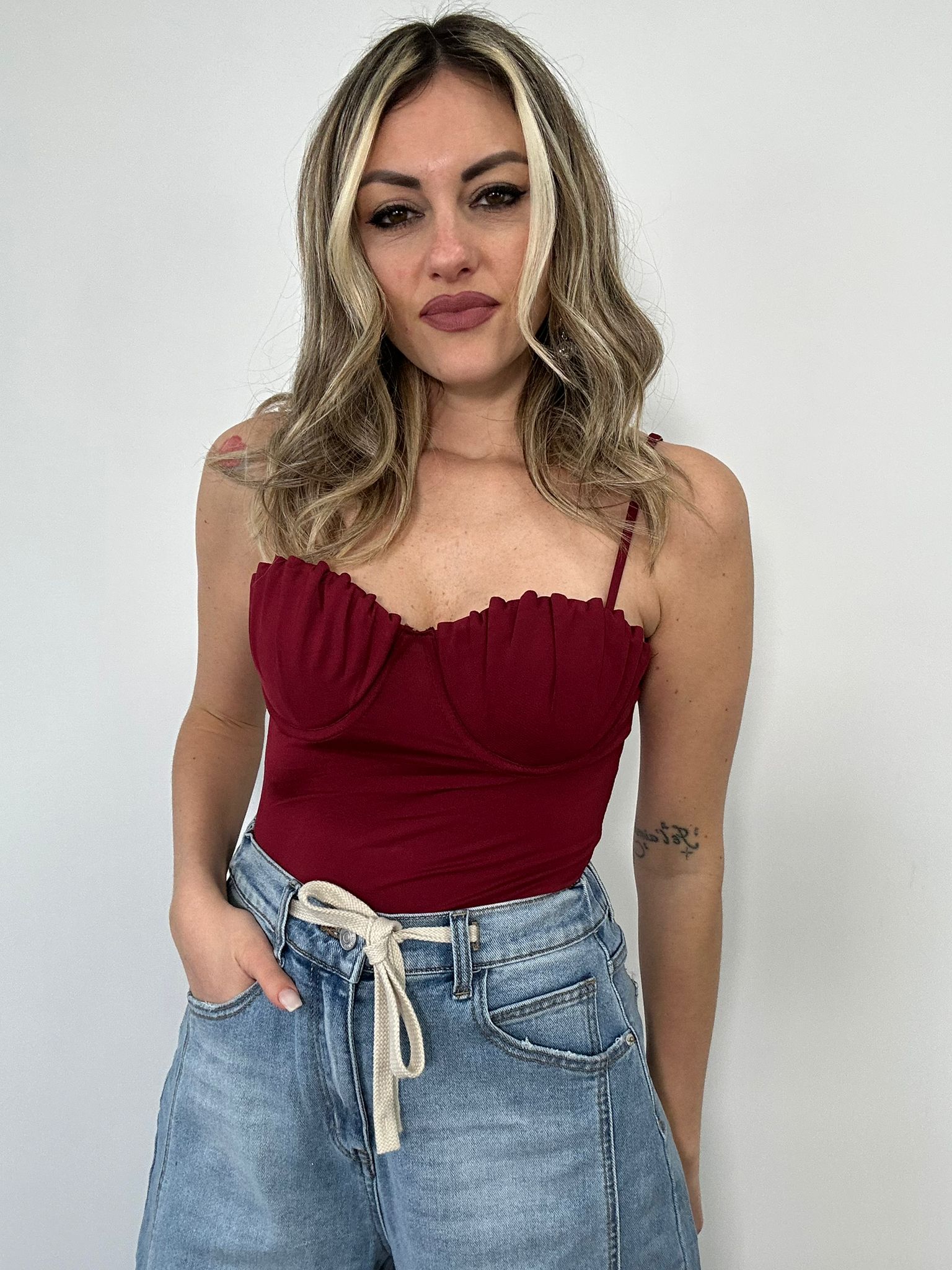 Body a conchiglia - Bordeaux