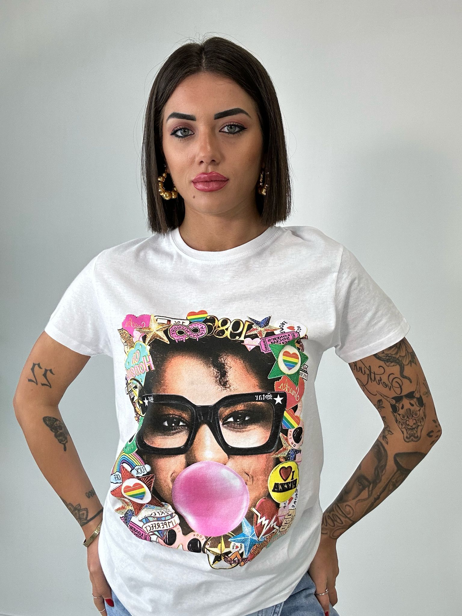 Honey T-Shirt - Weiß