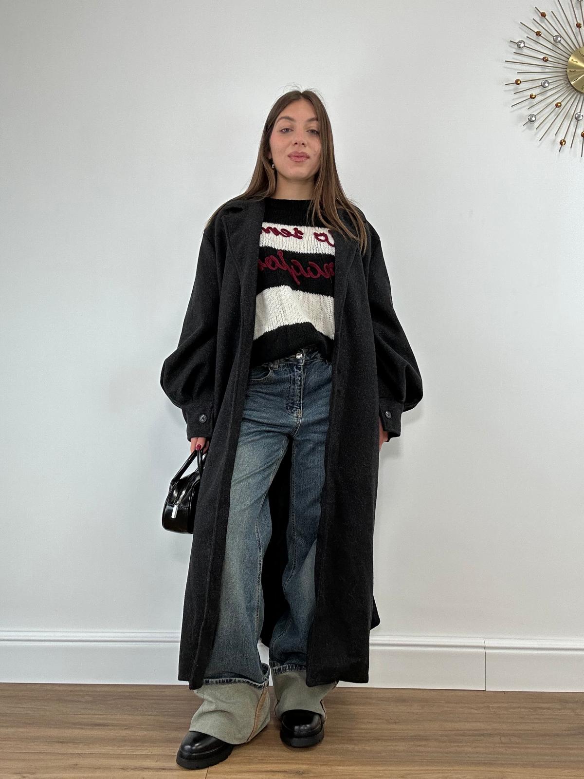 Cappotto 6763 - Nero