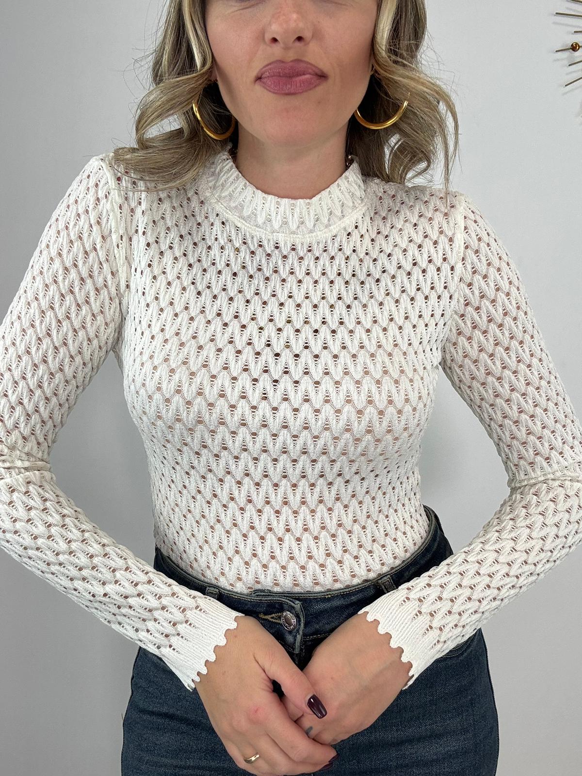 Body 0528 forato - Bianco