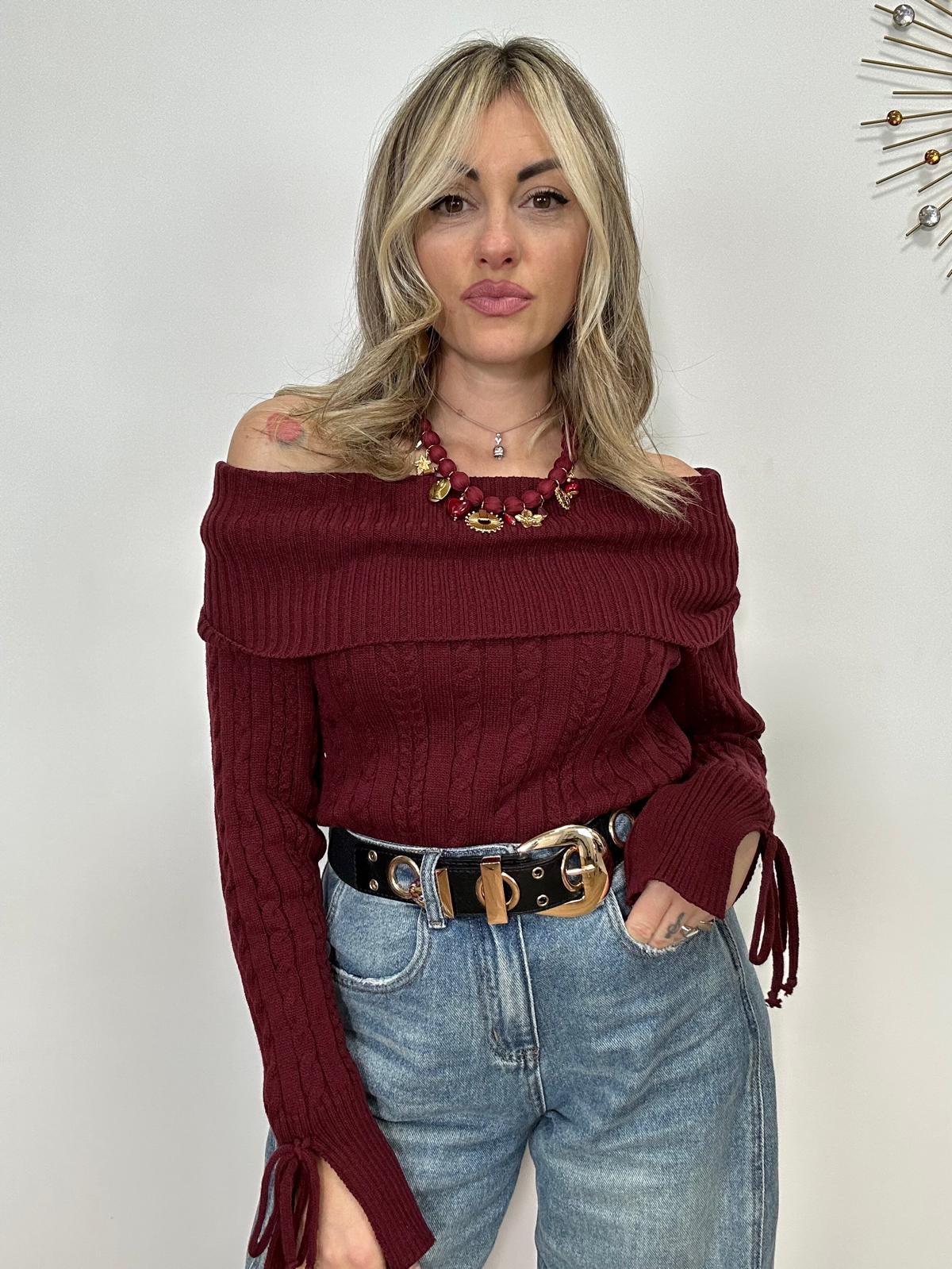 Maglioncino 25900 - Bordeaux