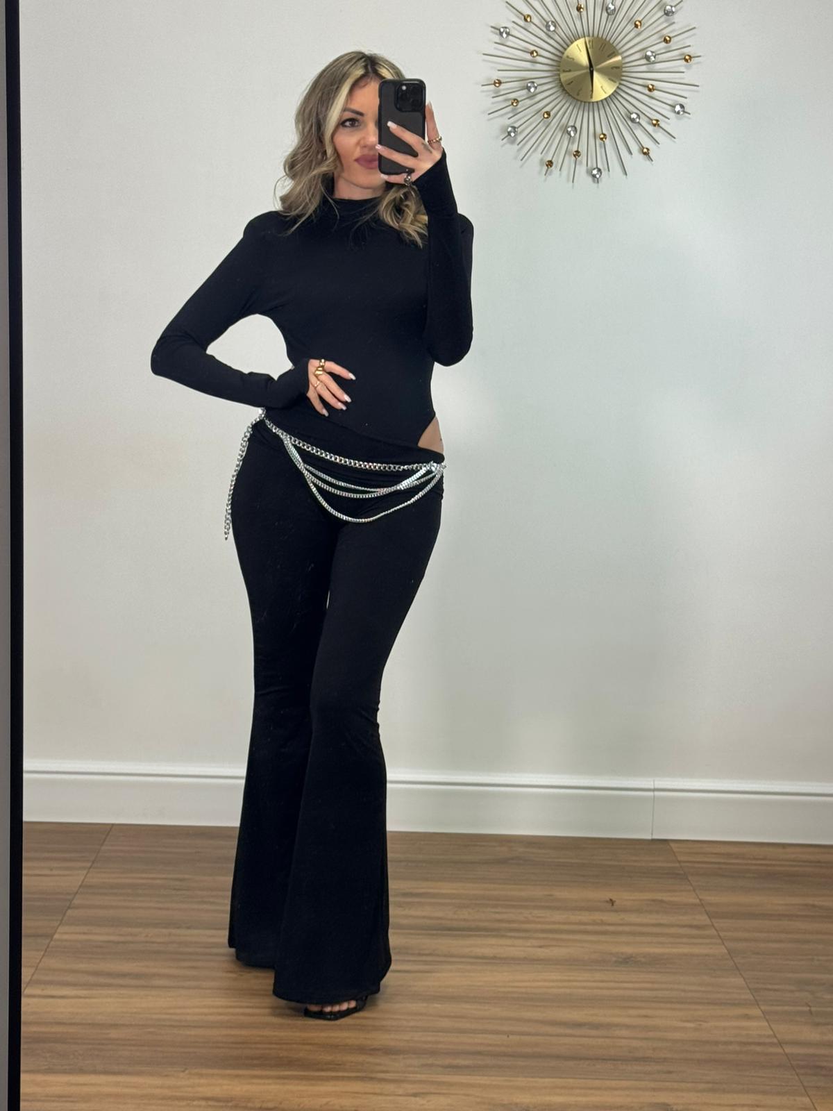 Tuta jumpsuit 10857- Nero