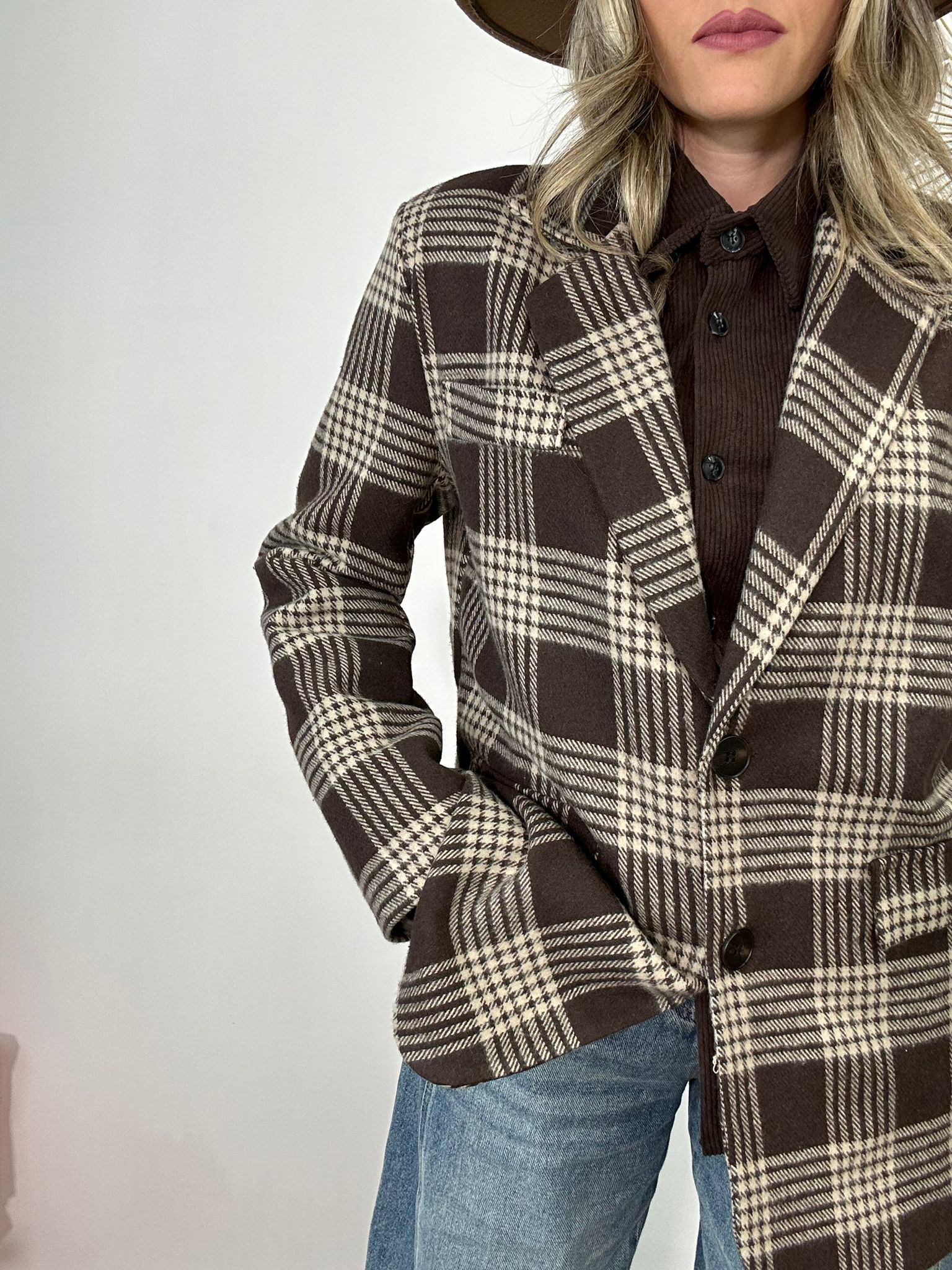 Blazer 25752 - Beige e Marrone