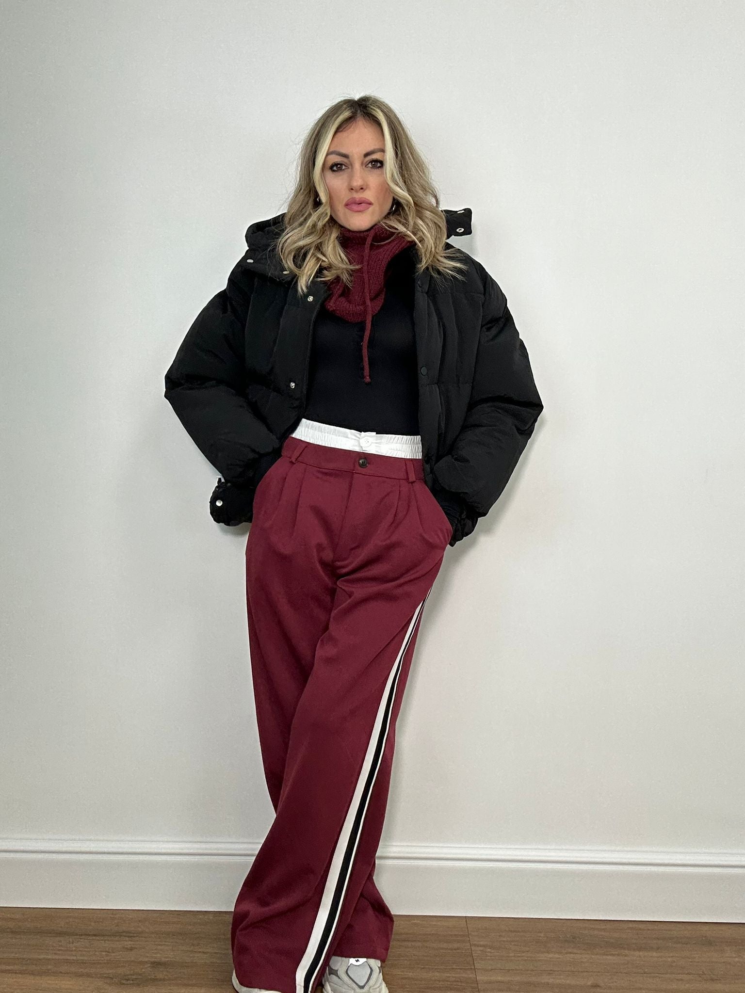 Pantalone 6081 -3 - Bordeaux