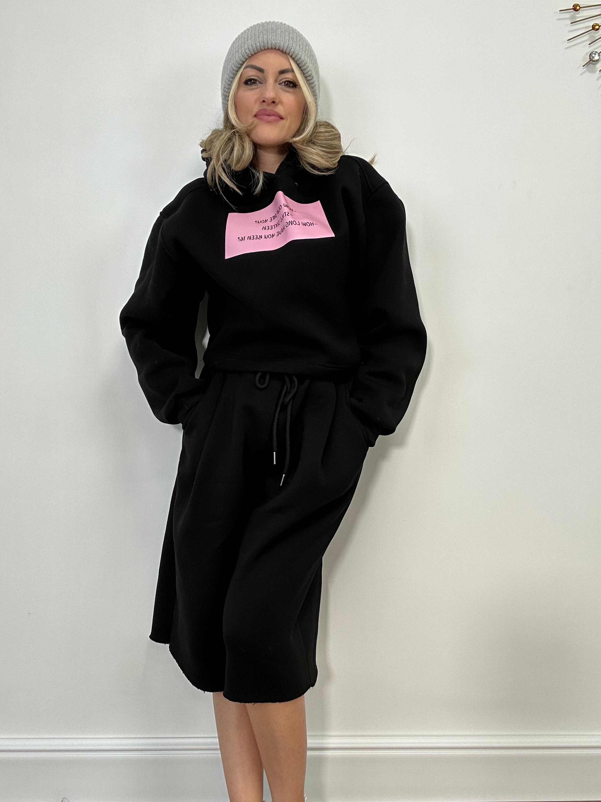 Felpa 2685F-01 - Nero