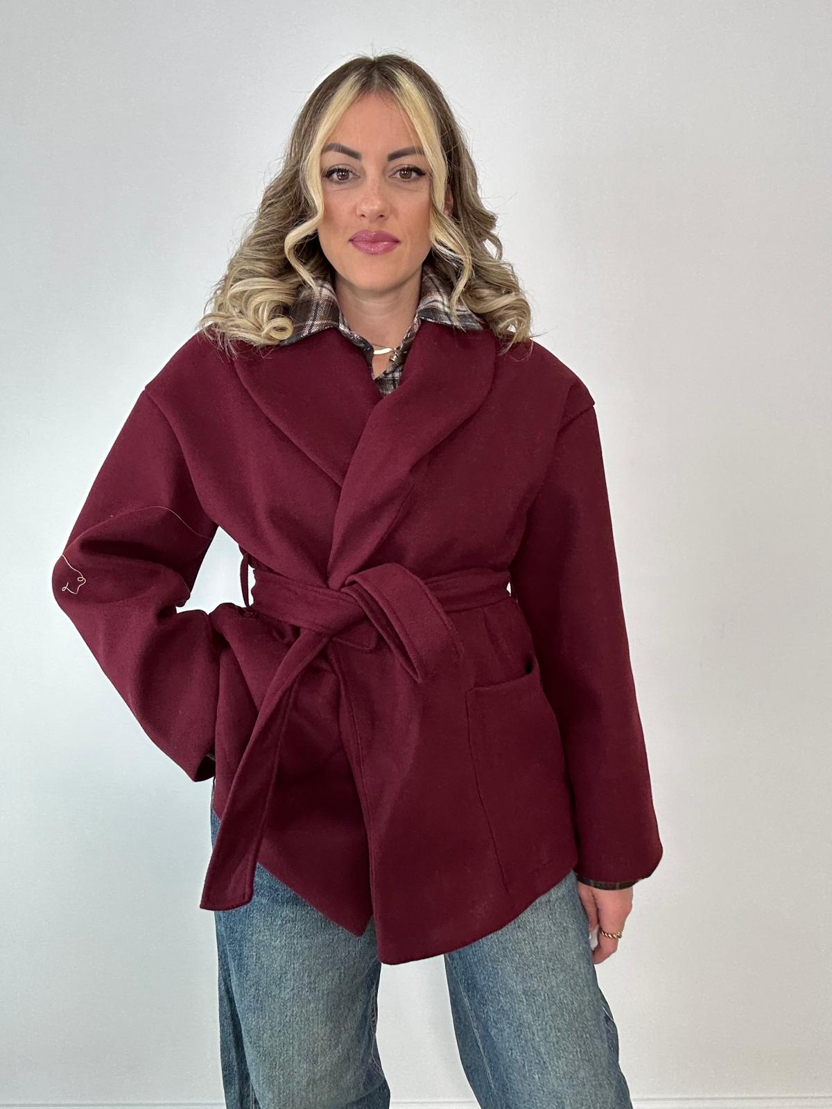 Cappotto M11146 - Bordeaux