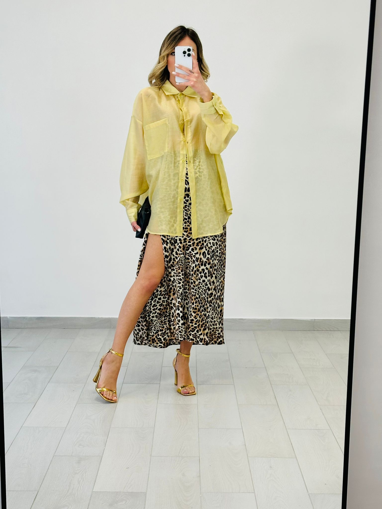 Rock mit Animal-Print