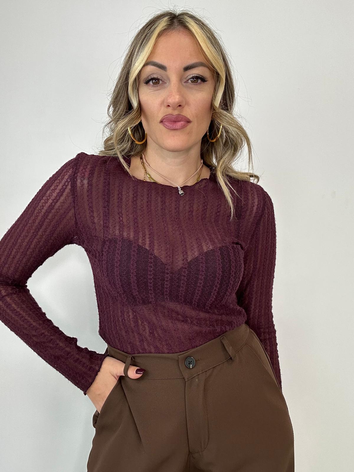 Maglia 5393 - Prugna