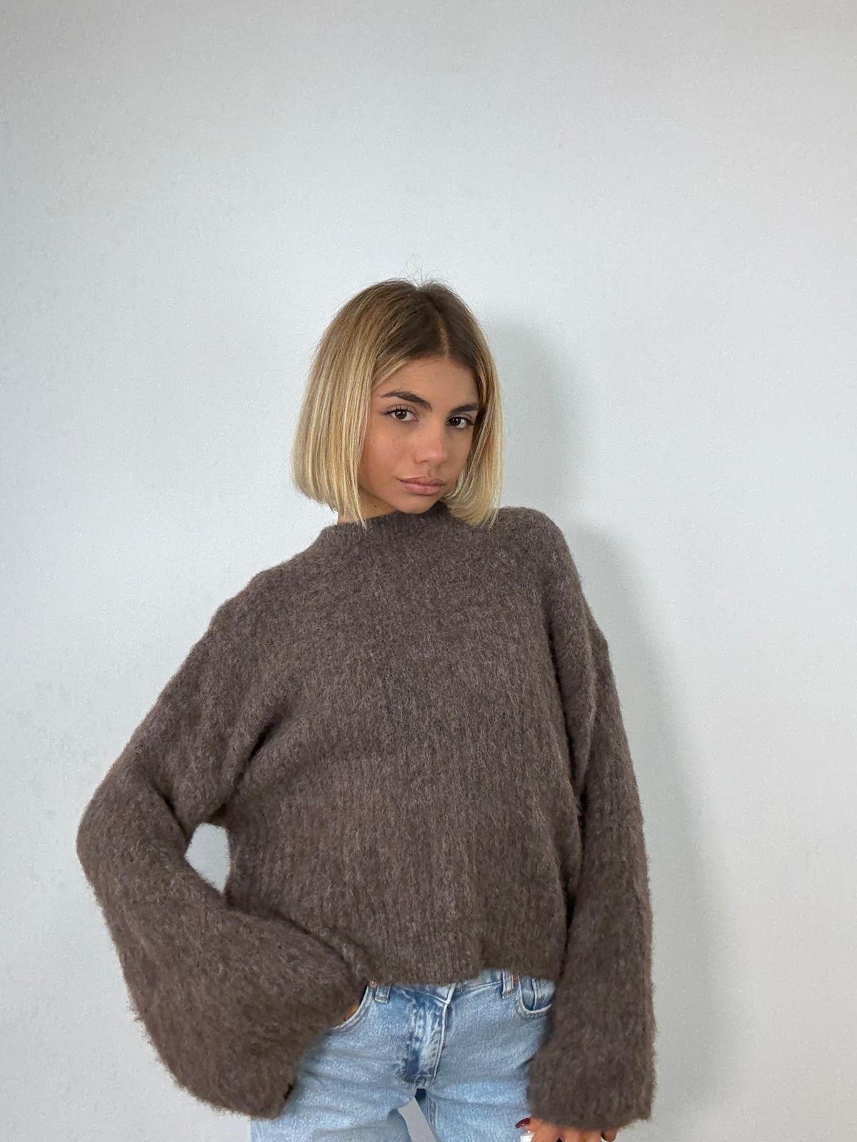 Maglione A3211 - Fango